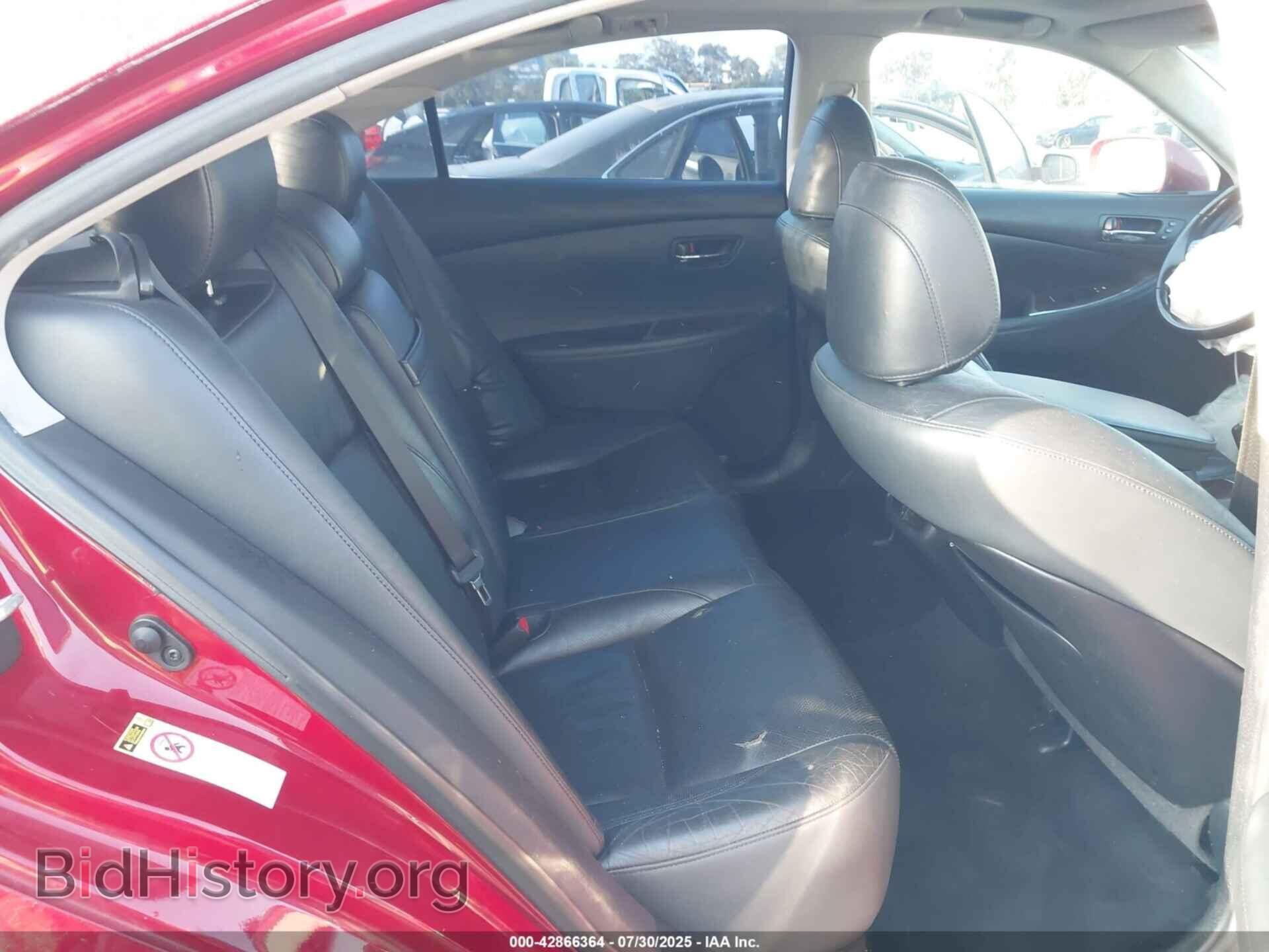 2012 LEXUS ES 350 - VIN: JTHBK1EG0C2503310 - Фото 8