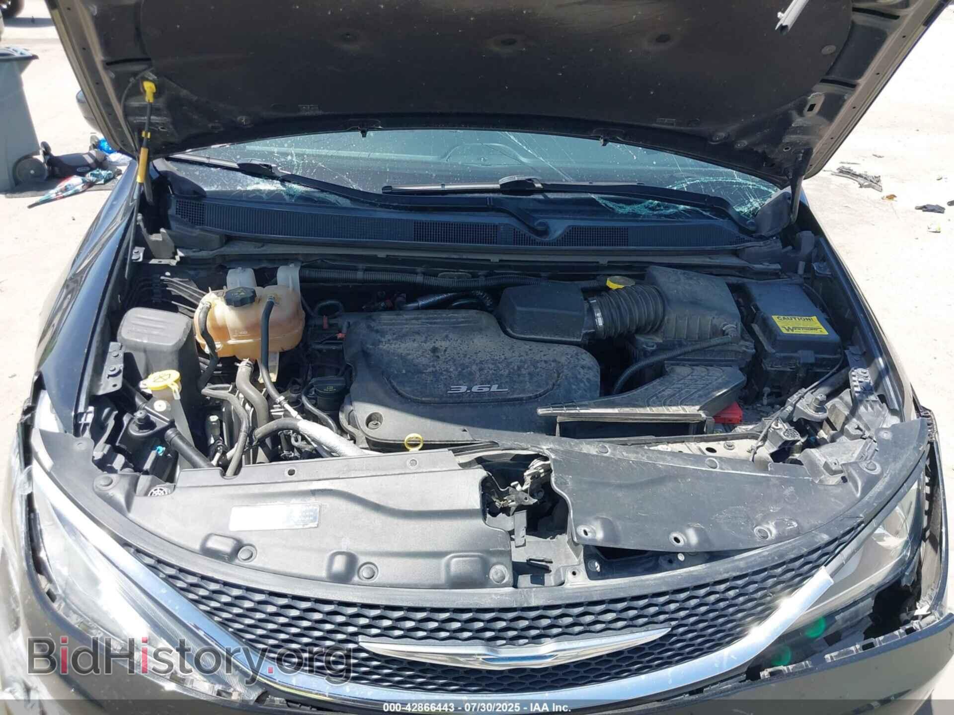 2017 CHRYSLER PACIFICA - VIN: 2C4RC1BG5HR730325 - Фото 10