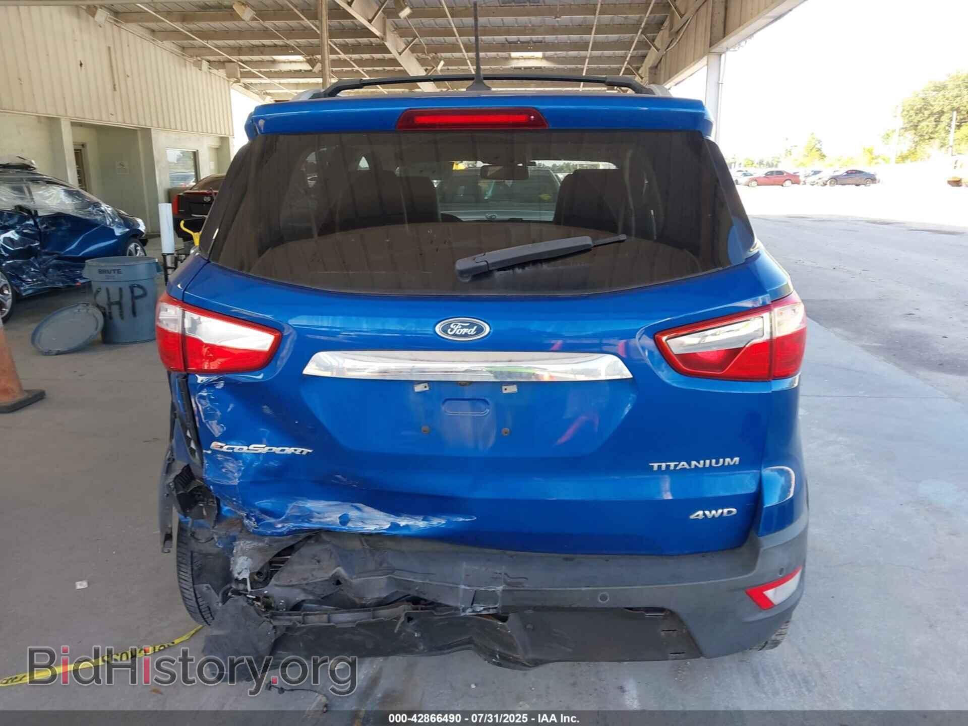2019 FORD ECOSPORT - VIN: MAJ6S3KL2KC310901 - Фото 16
