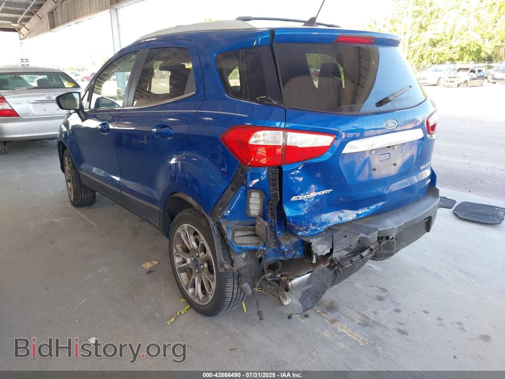 2019 FORD ECOSPORT - VIN: MAJ6S3KL2KC310901 - Фото 3