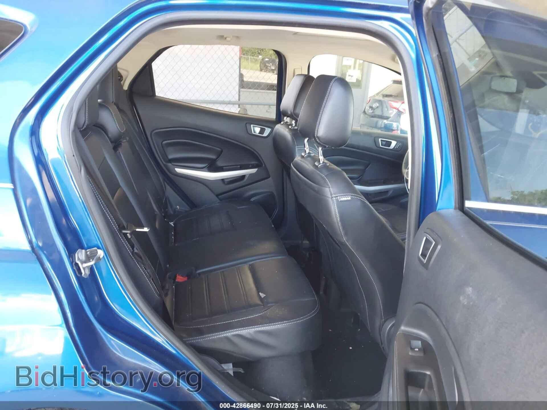 2019 FORD ECOSPORT - VIN: MAJ6S3KL2KC310901 - Фото 8