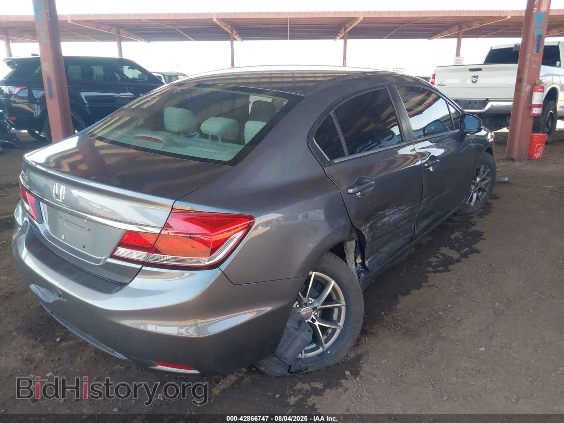 2013 HONDA CIVIC - VIN: 19XFB2F55DE045435 - Фото 4