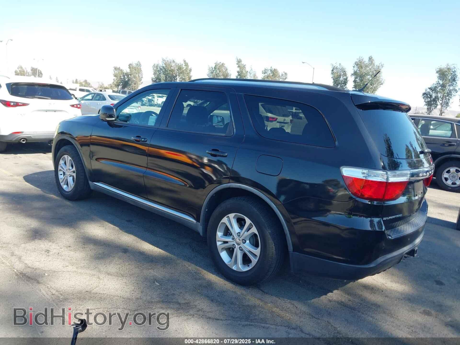 2012 DODGE DURANGO - VIN: 1C4RDHDGXCC230276 - Фото 3