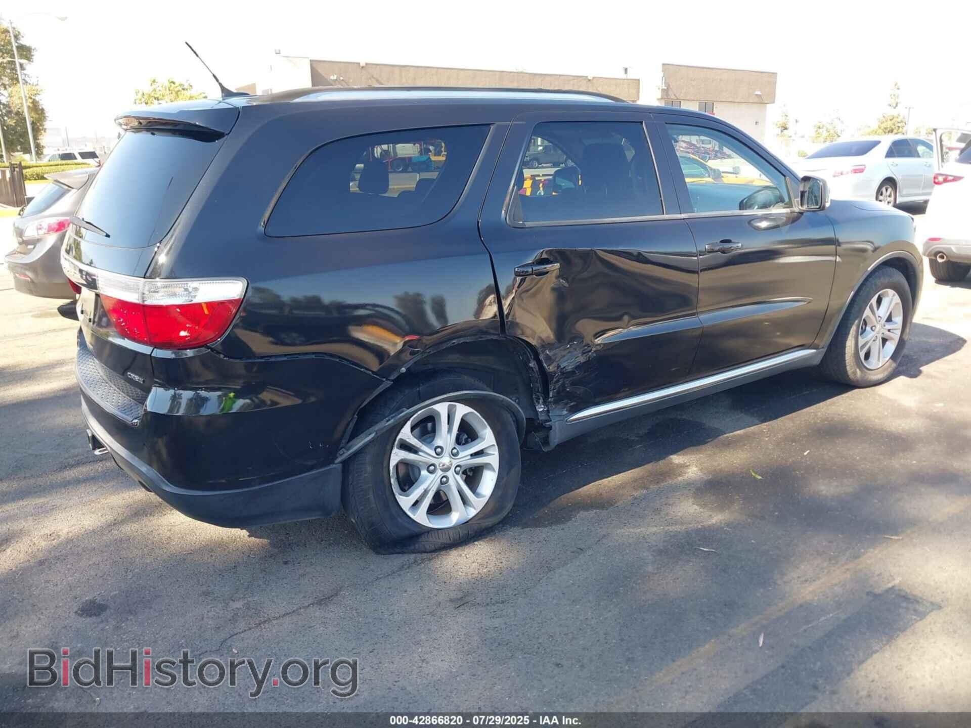 2012 DODGE DURANGO - VIN: 1C4RDHDGXCC230276 - Фото 4