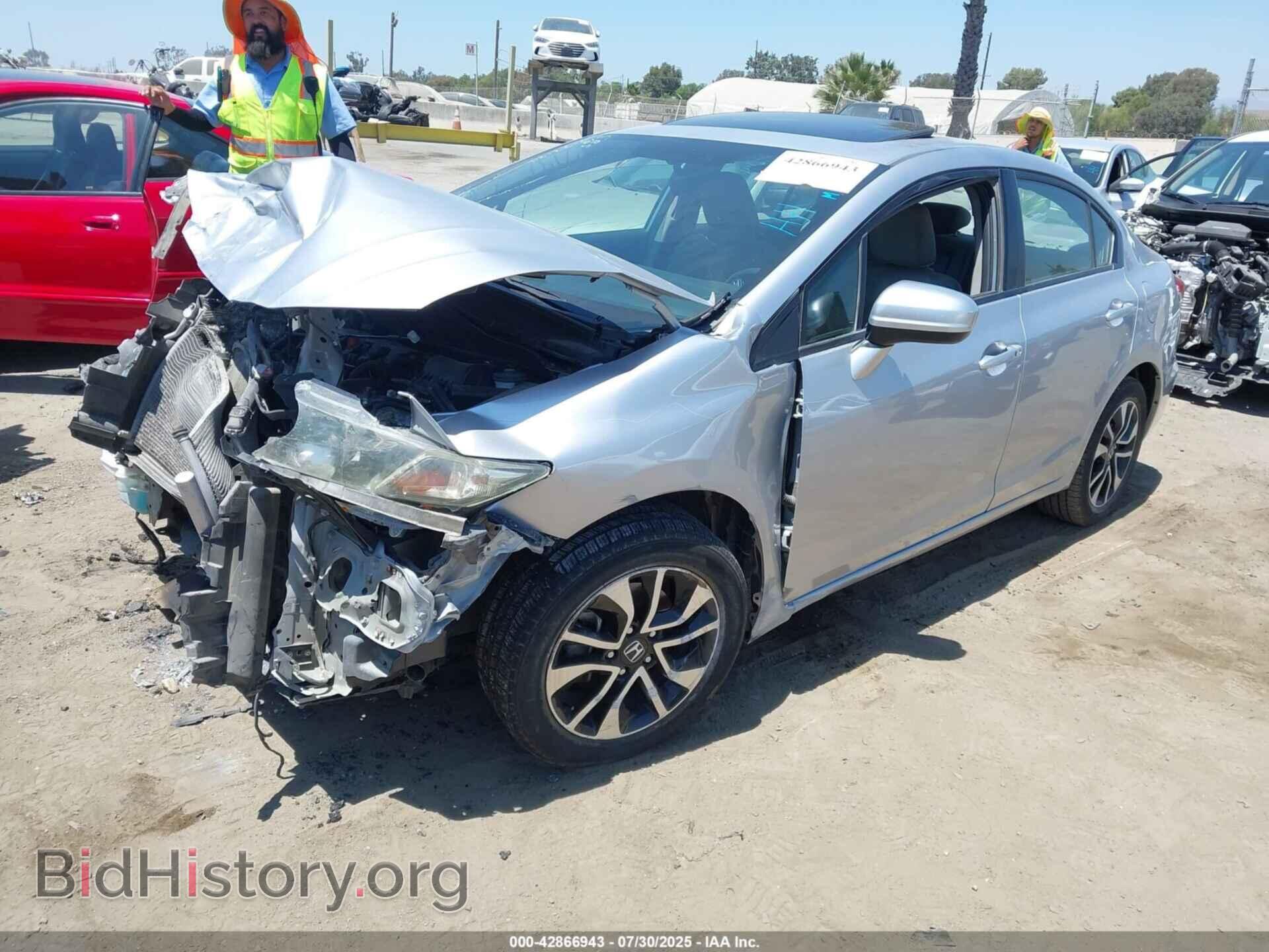2014 HONDA CIVIC - VIN: 19XFB2F82EE061832 - Фото 2
