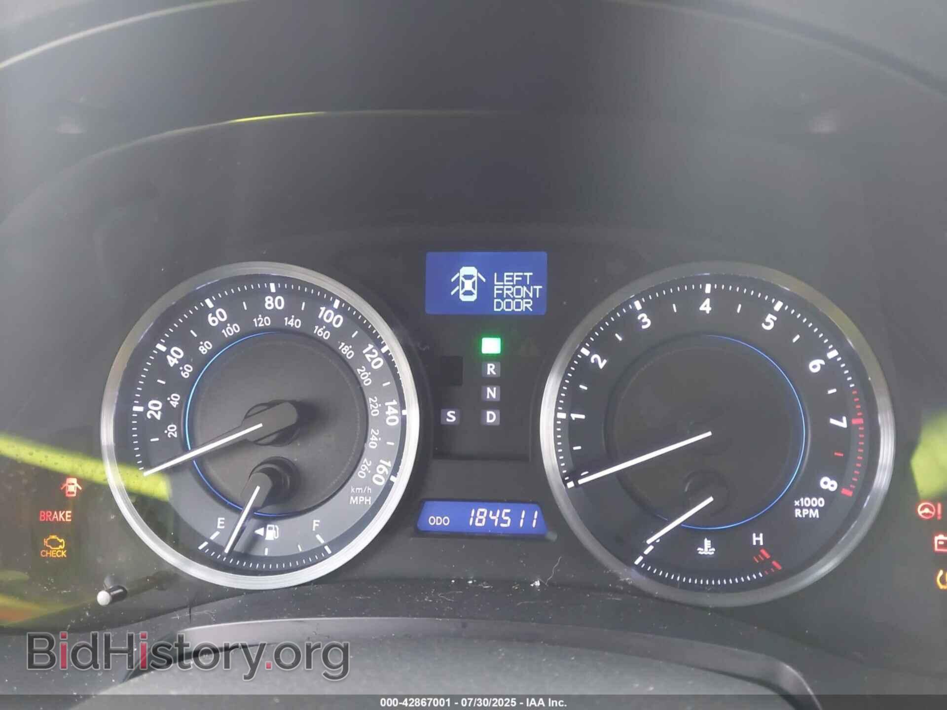 2011 LEXUS IS 250 - VIN: JTHBF5C20B5143617 - Фото 7