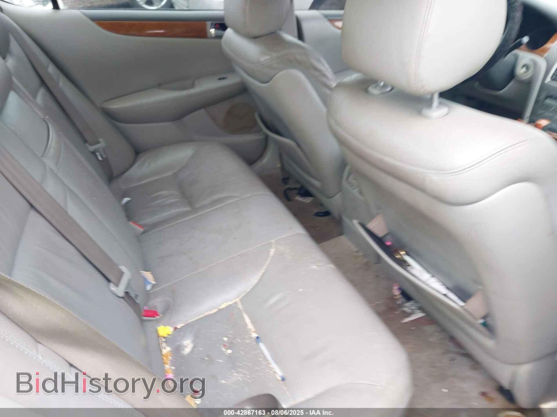 2005 LEXUS ES 330 - VIN: JTHBA30G955081996 - Фото 8