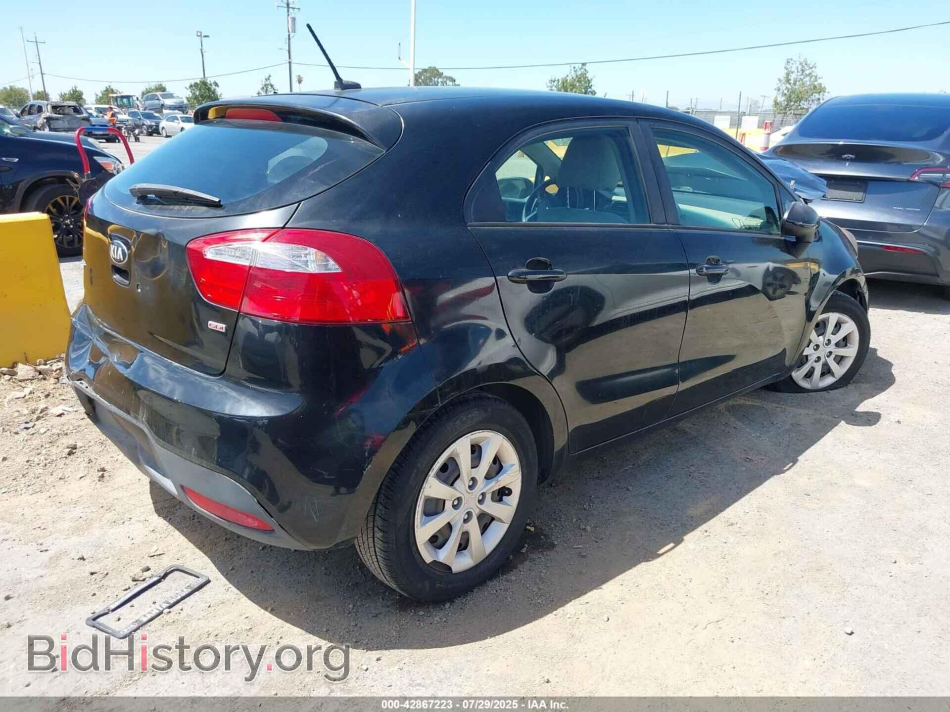 2013 KIA RIO - VIN: KNADM5A39D6316265 - Фото 4