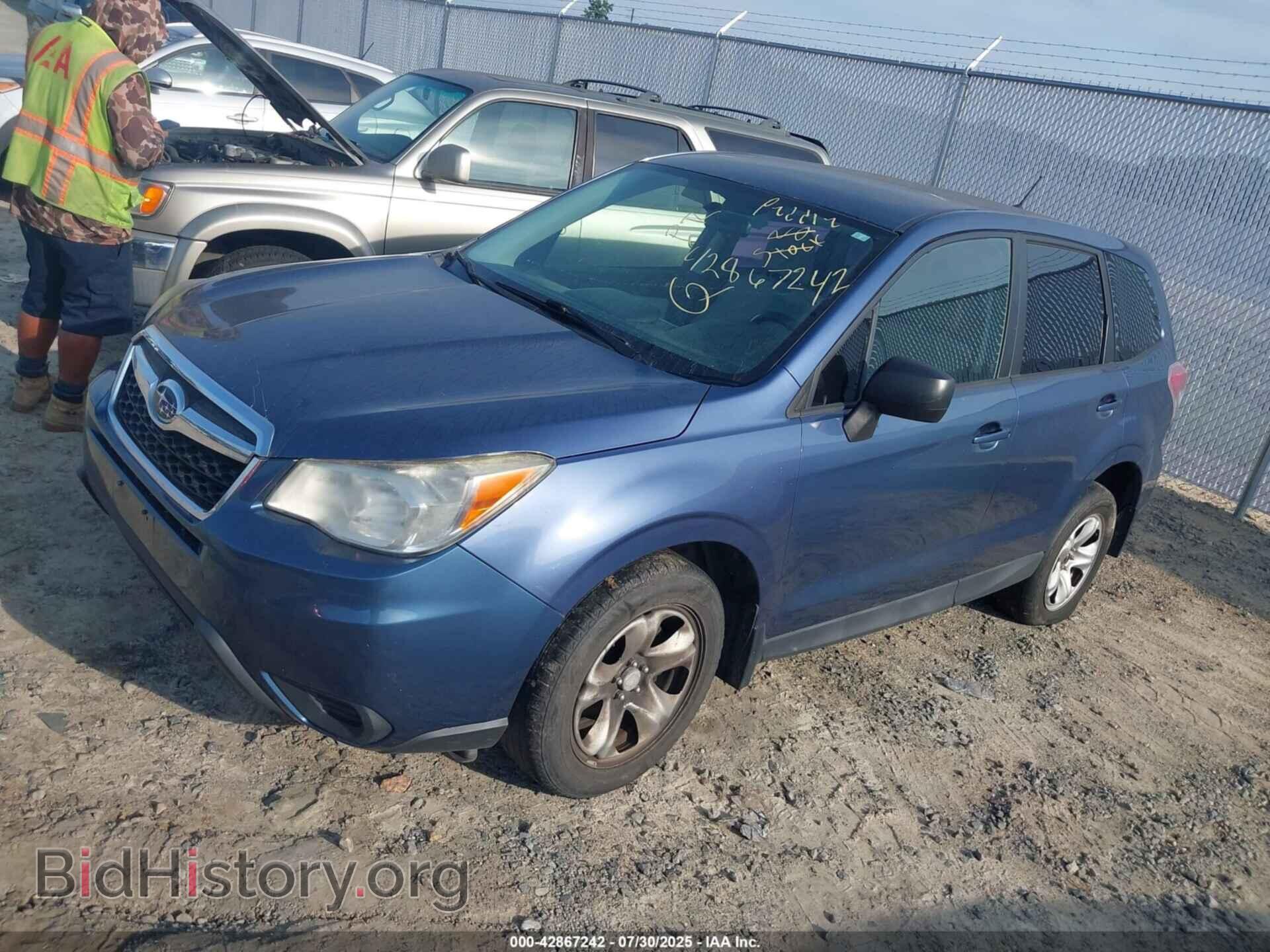 2014 SUBARU FORESTER - VIN: JF2SJAAC1EH465613 - Фото 2