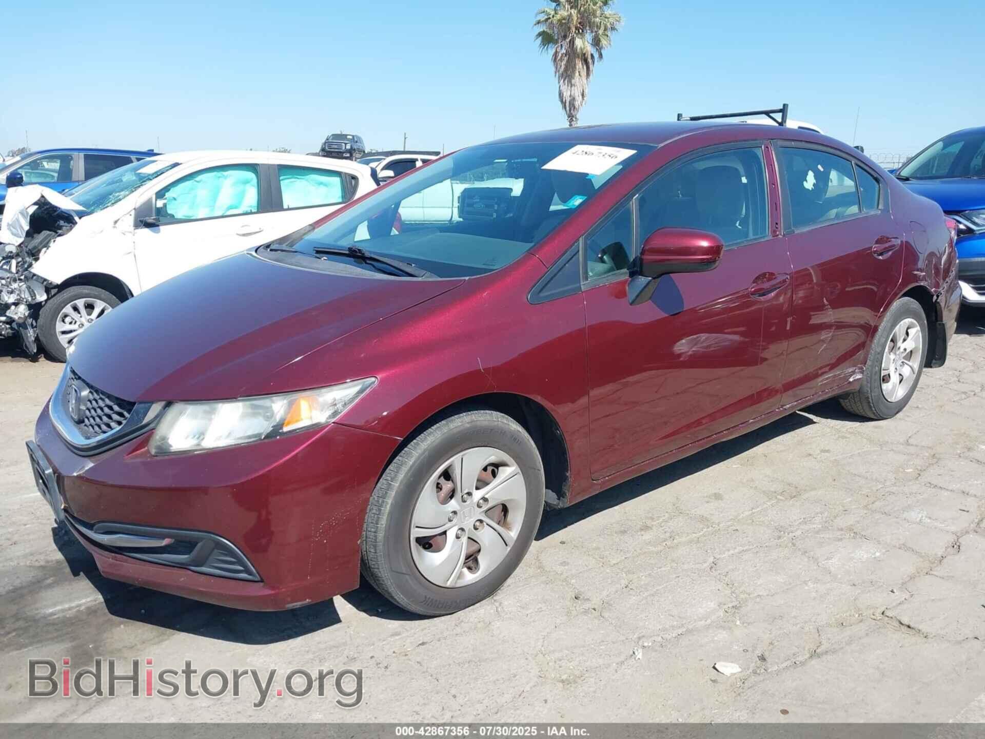 2014 HONDA CIVIC - VIN: 19XFB2F56EE249470 - Фото 2