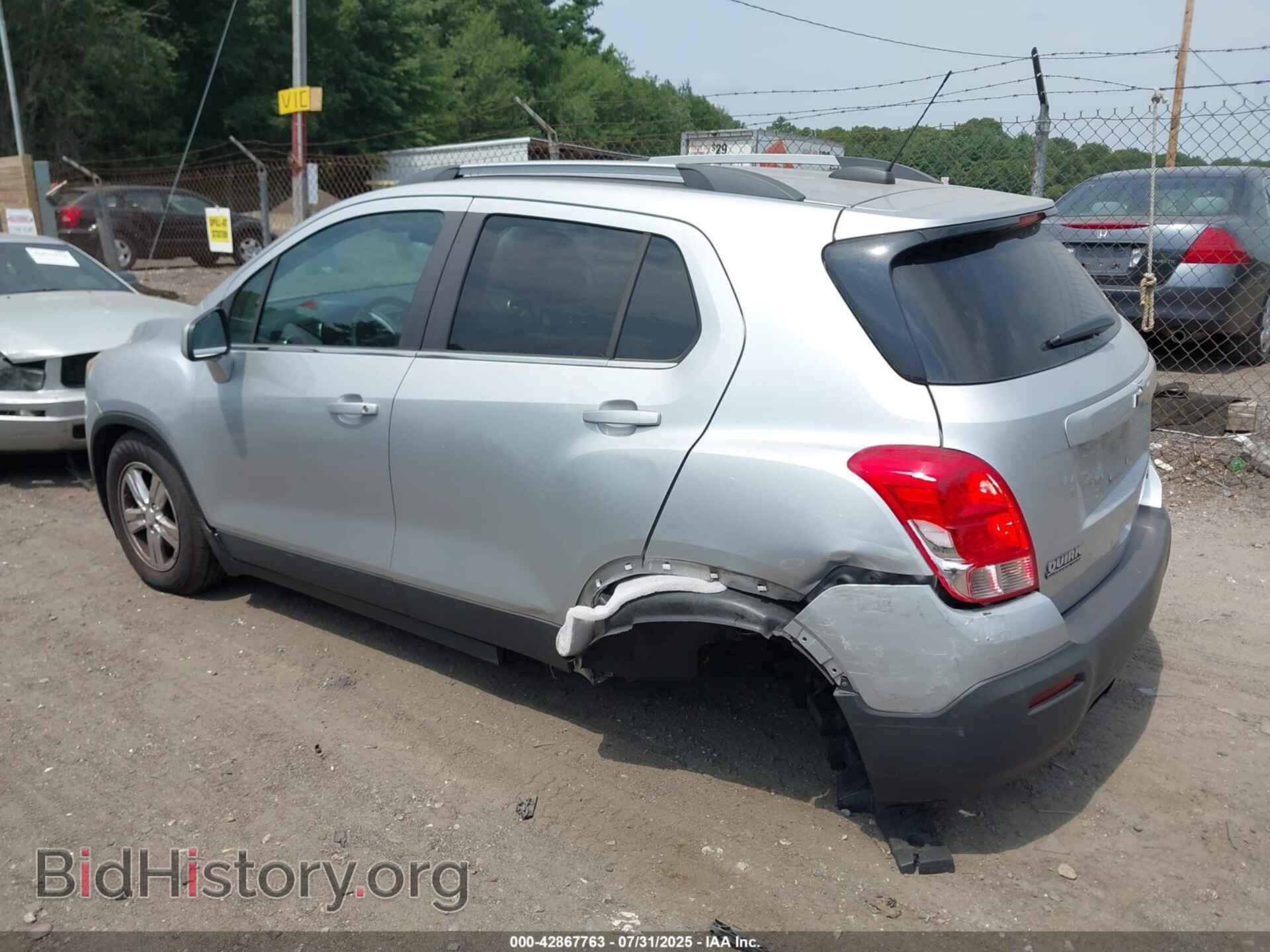 2015 CHEVROLET TRAX - VIN: 3GNCJLSB8FL209189 - Фото 3
