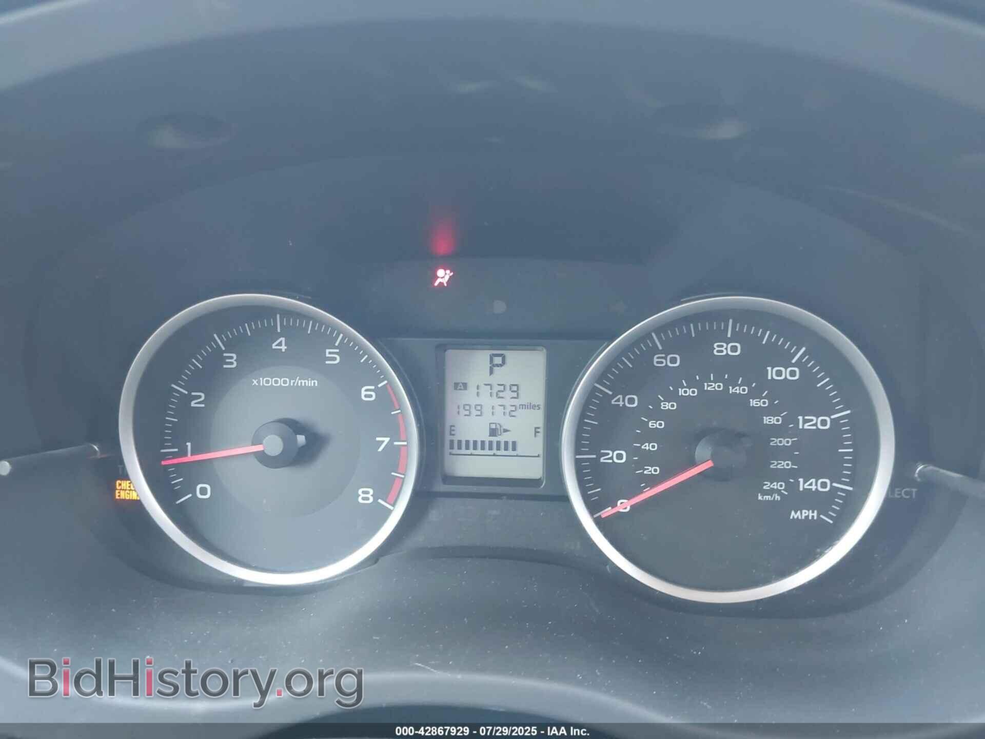 2014 SUBARU FORESTER - VIN: JF2SJAEC9EH402074 - Фото 7