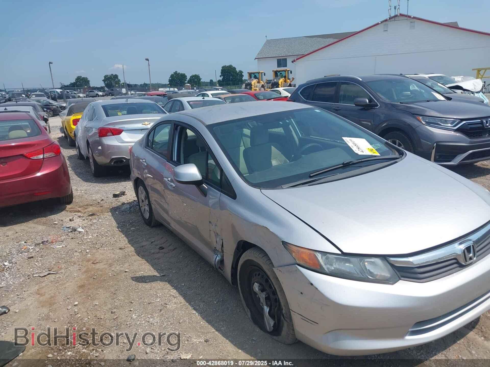 2012 HONDA CIVIC - VIN: 19XFB2F52CE376861 - Фото 6