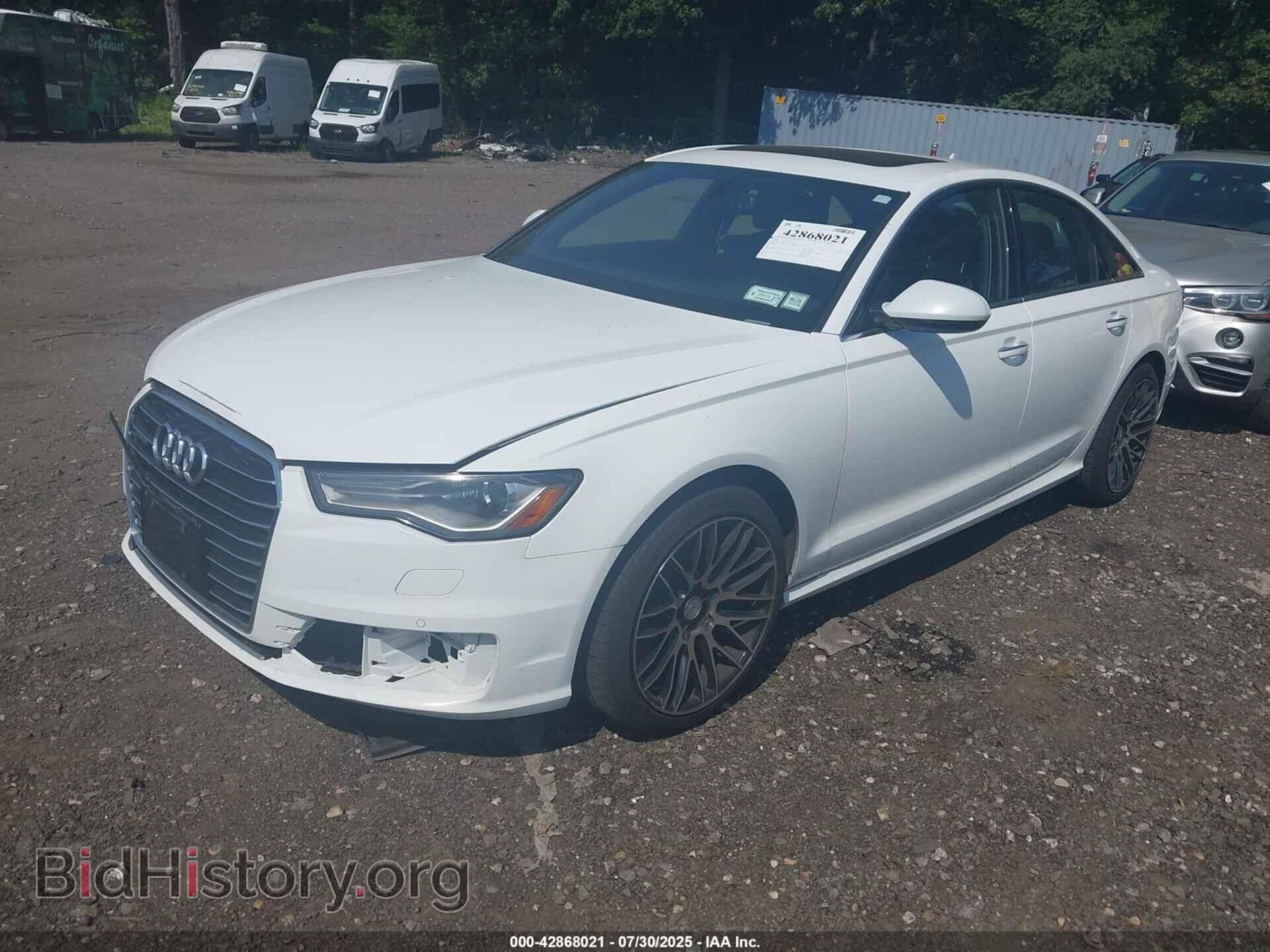 2016 AUDI A6 - VIN: WAUGFAFC1GN012947 - Фото 2