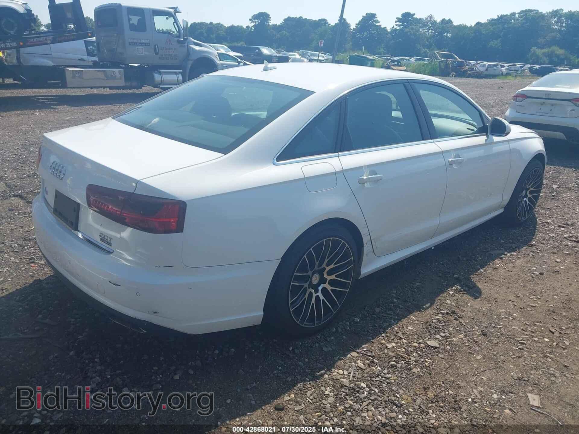 2016 AUDI A6 - VIN: WAUGFAFC1GN012947 - Фото 4
