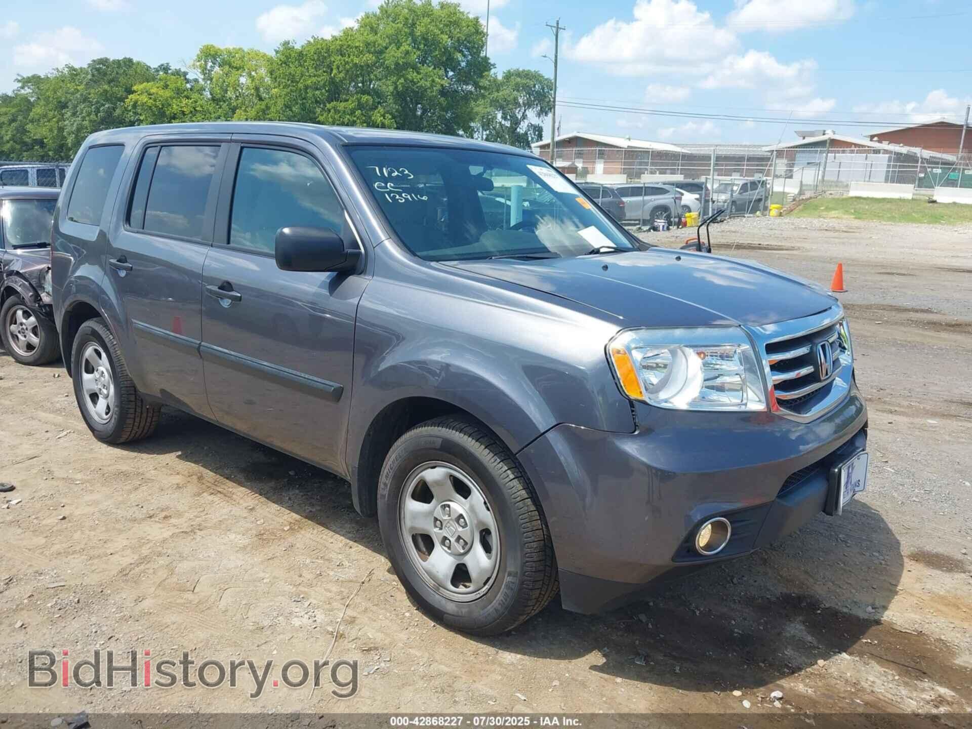 Фотография 5FNYF4H22FB019190 - HONDA PILOT 2015
