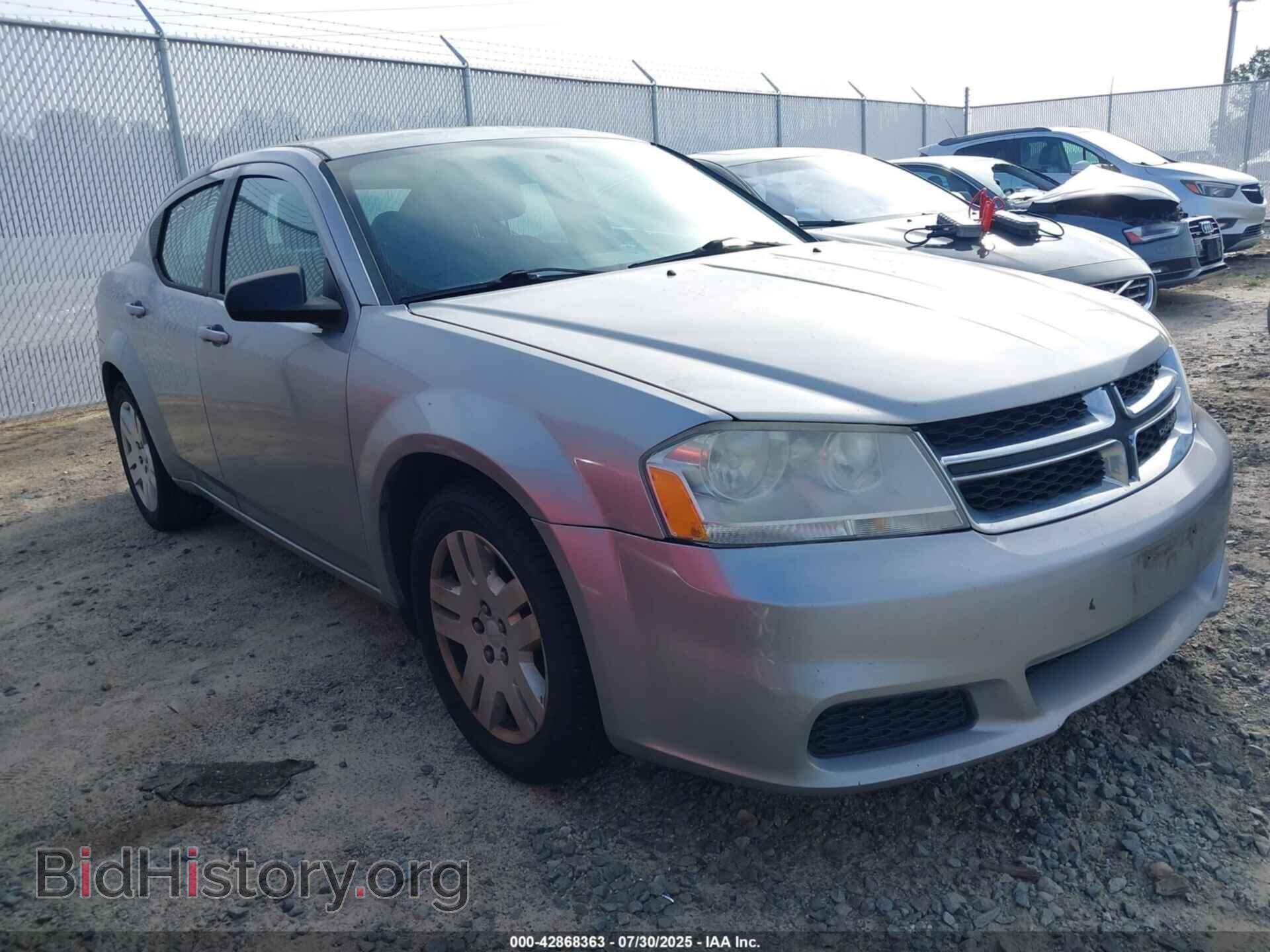 Photo 1C3CDZAB1EN173871 - DODGE AVENGER 2014