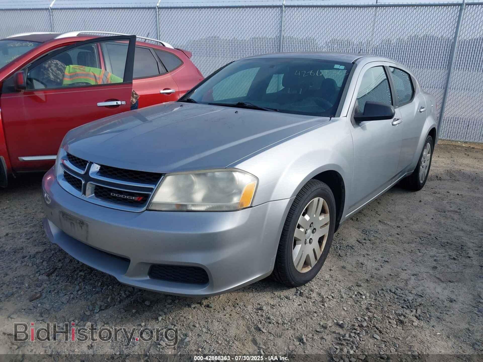 2014 DODGE AVENGER - VIN: 1C3CDZAB1EN173871 - Фото 2
