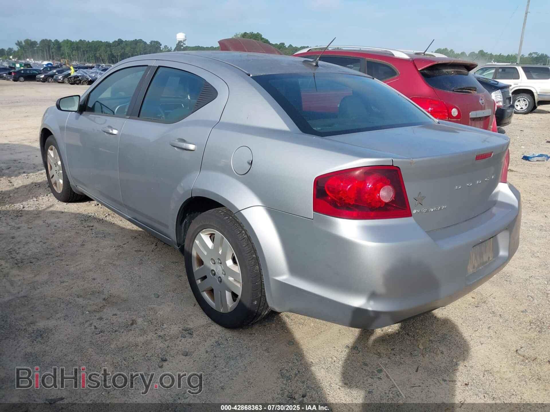 2014 DODGE AVENGER - VIN: 1C3CDZAB1EN173871 - Фото 3