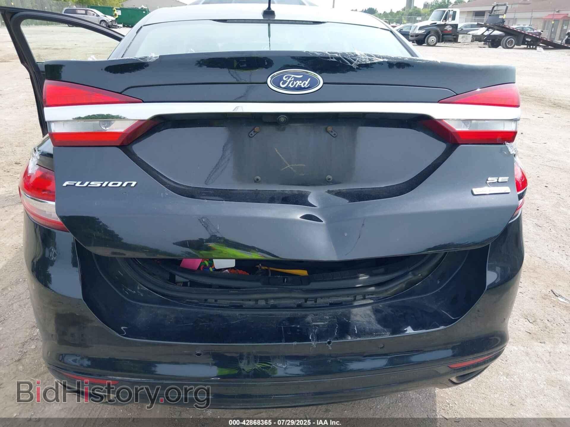 2017 FORD FUSION - VIN: 3FA6P0H96HR176707 - Фото 6