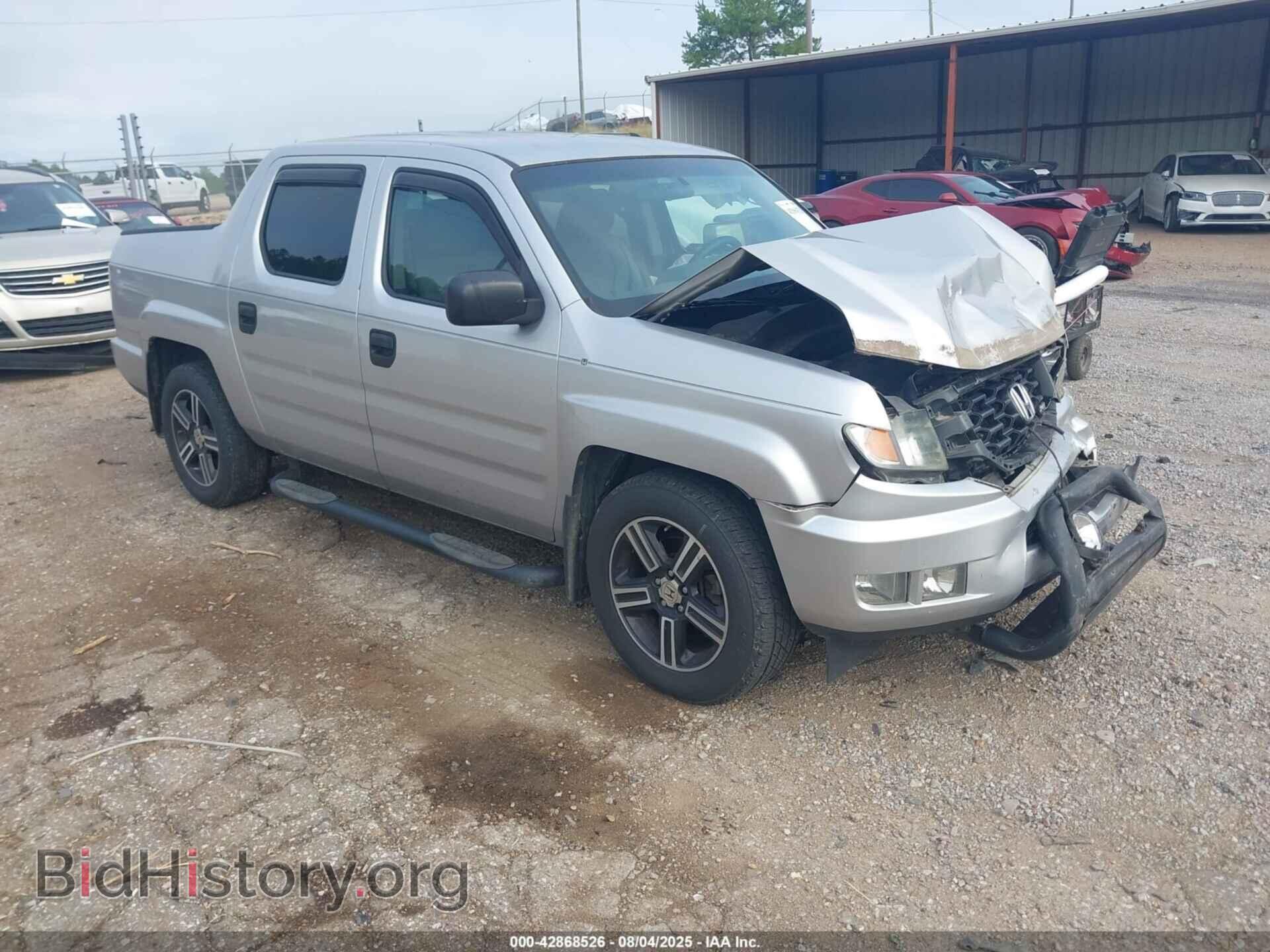 Photo 5FPYK1F79CB453957 - HONDA RIDGELINE 2012