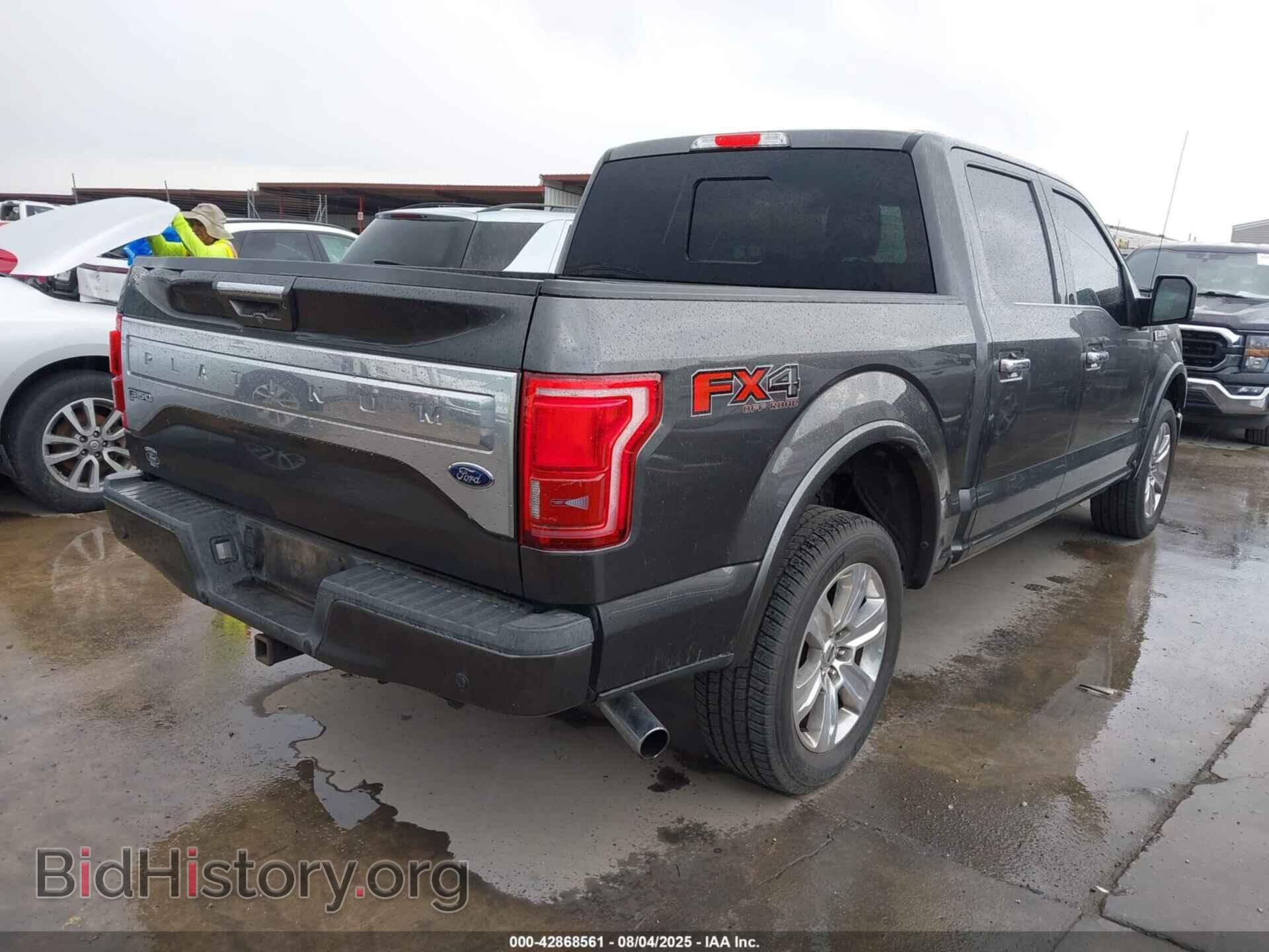 2016 FORD F-150 - VIN: 1FTEW1EG6GFA53809 - Фото 4
