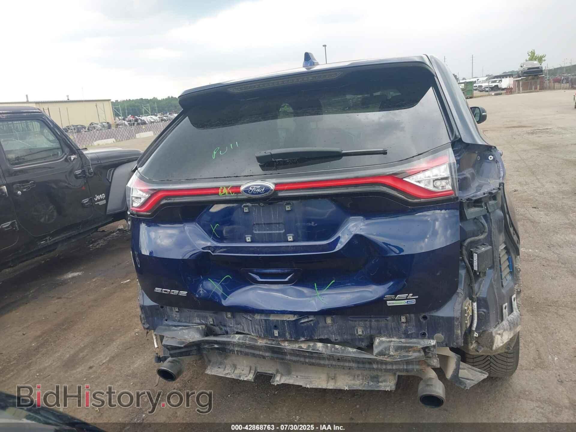 2016 FORD EDGE - VIN: 2FMPK4J96GBC17022 - Фото 17
