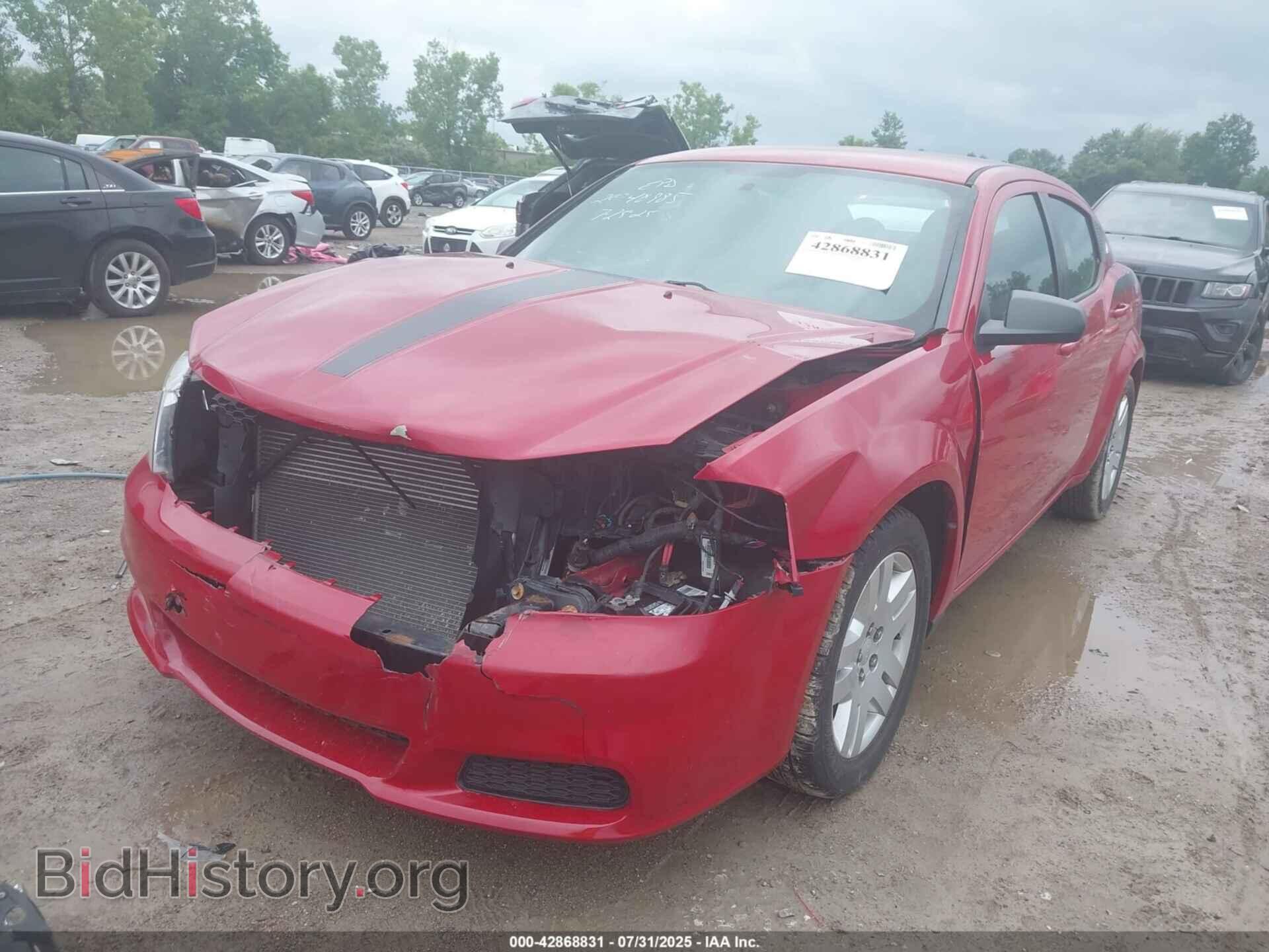 2013 DODGE AVENGER - VIN: 1C3CDZAB5DN731381 - Фото 2