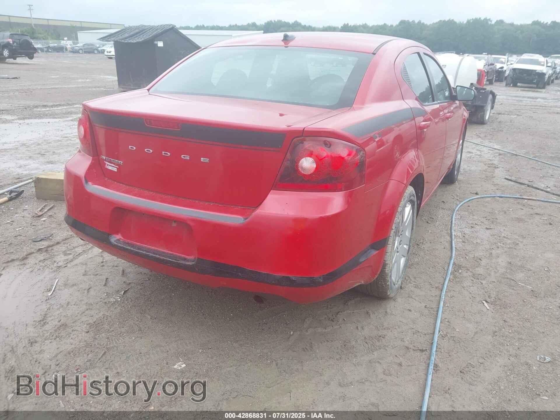 2013 DODGE AVENGER - VIN: 1C3CDZAB5DN731381 - Фото 4