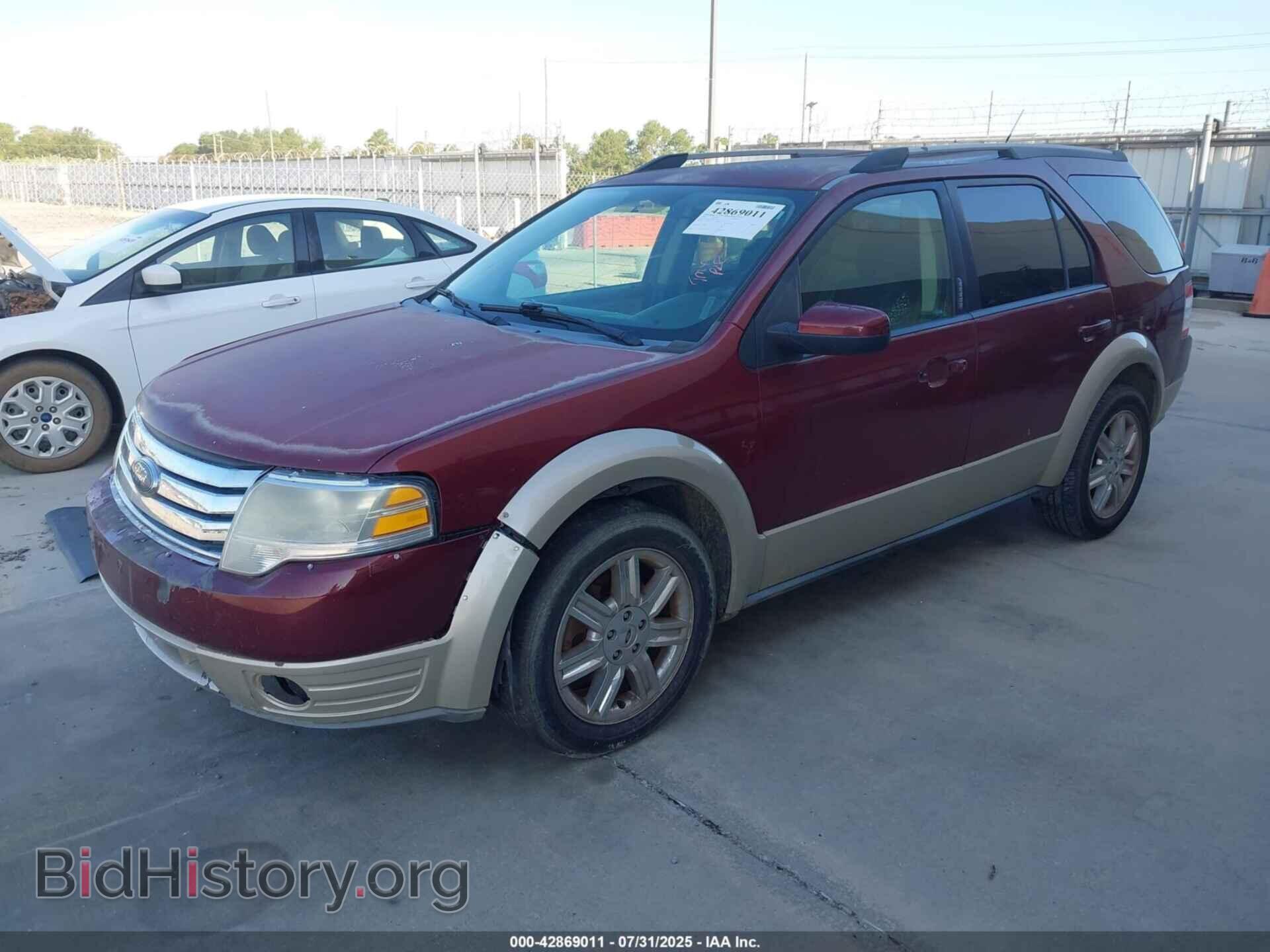 2008 FORD TAURUS X - VIN: 1FMDK07W48GA43776 - Фото 2