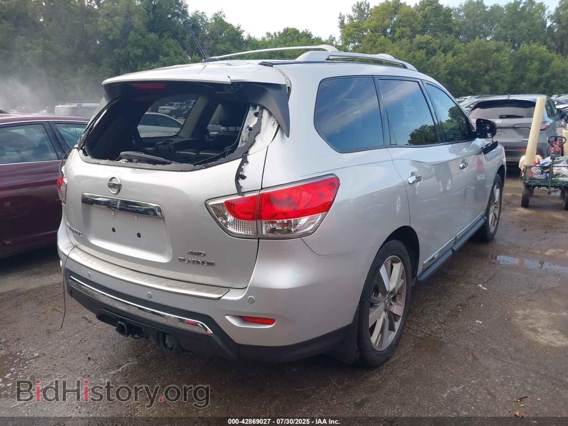 2014 NISSAN PATHFINDER - VIN: 5N1AR2MM0EC718443 - Фото 4