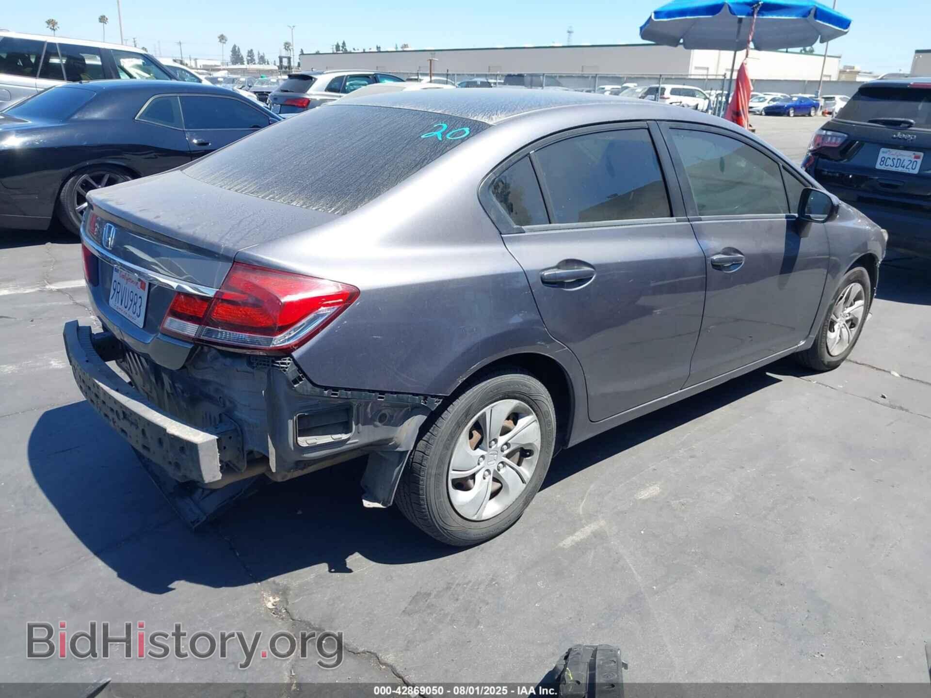 2015 HONDA CIVIC - VIN: 19XFB2F50FE213310 - Фото 4