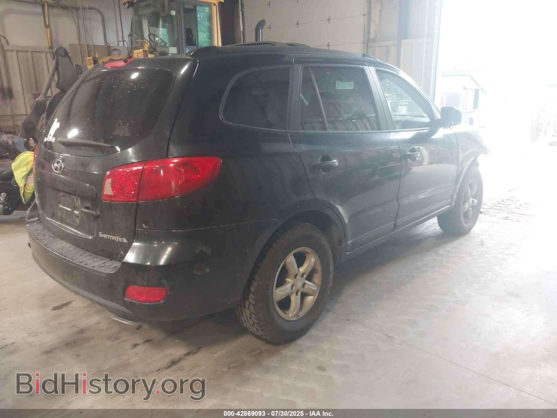 2007 HYUNDAI SANTA FE - VIN: 5NMSG13D07H098837 - Фото 4