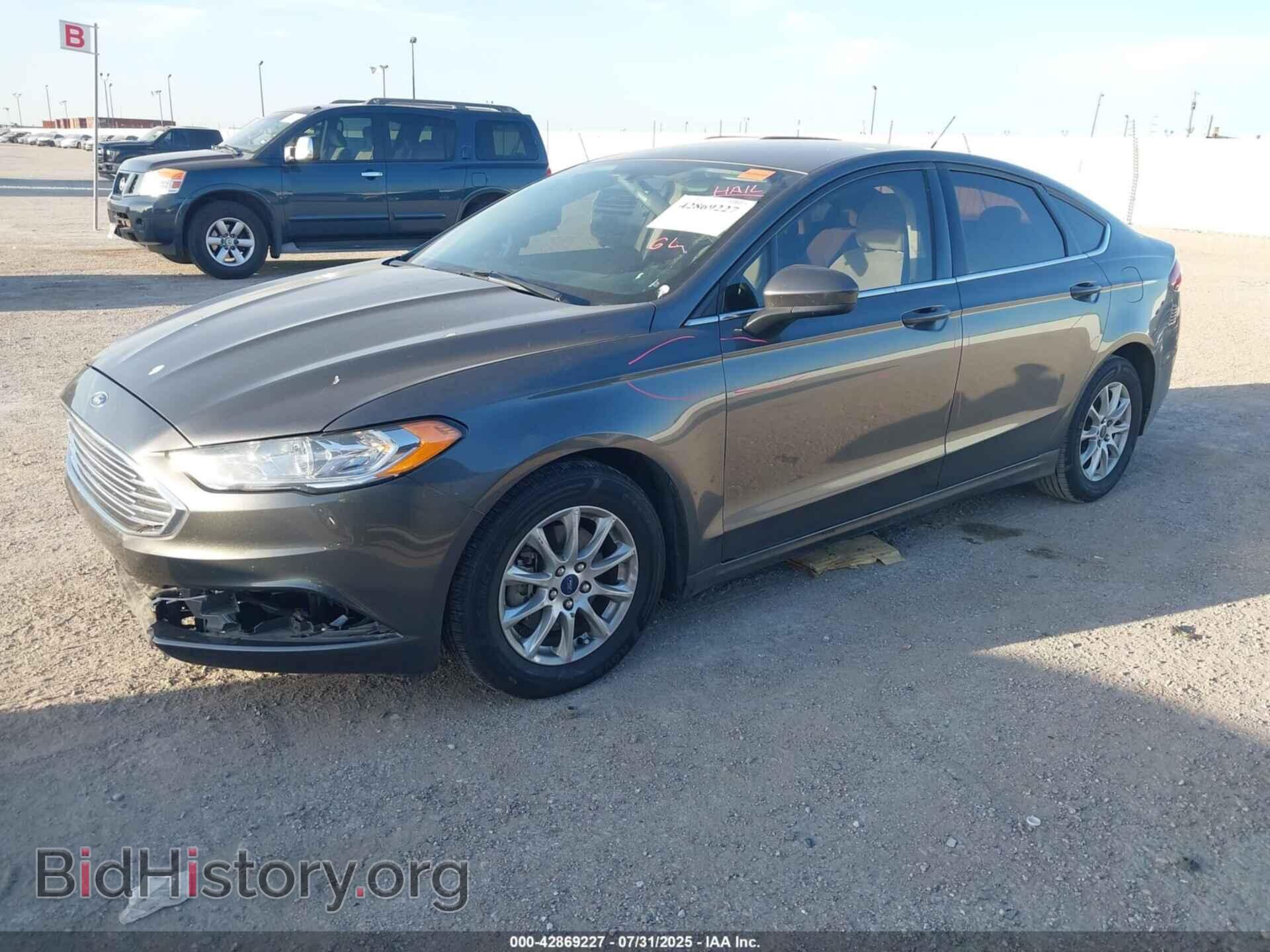 2017 FORD FUSION - VIN: 3FA6P0G73HR281799 - Фото 2