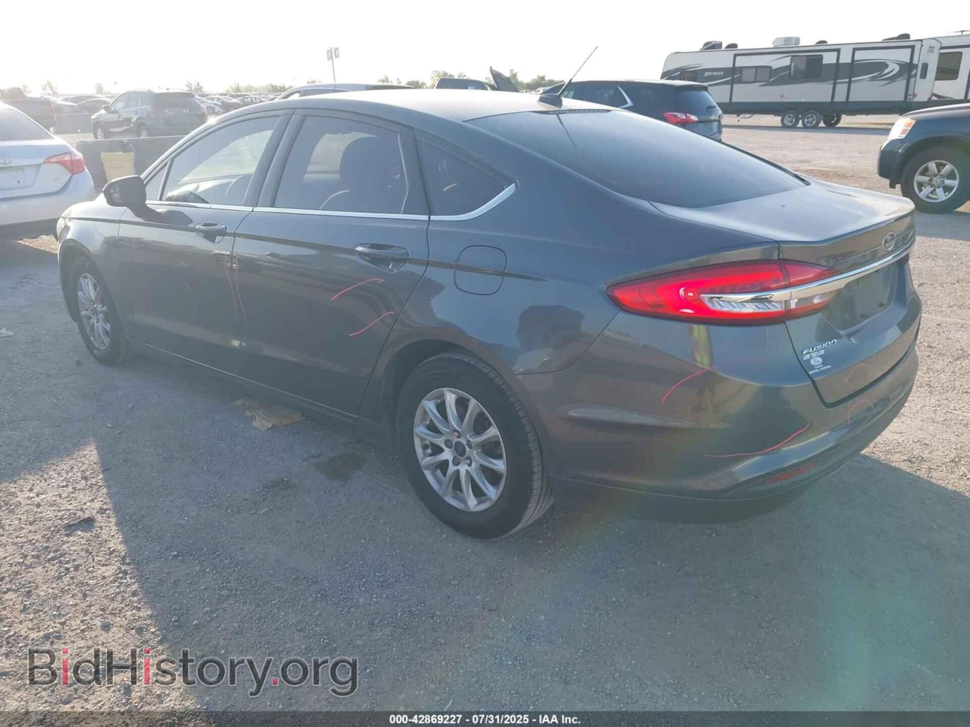 2017 FORD FUSION - VIN: 3FA6P0G73HR281799 - Фото 3