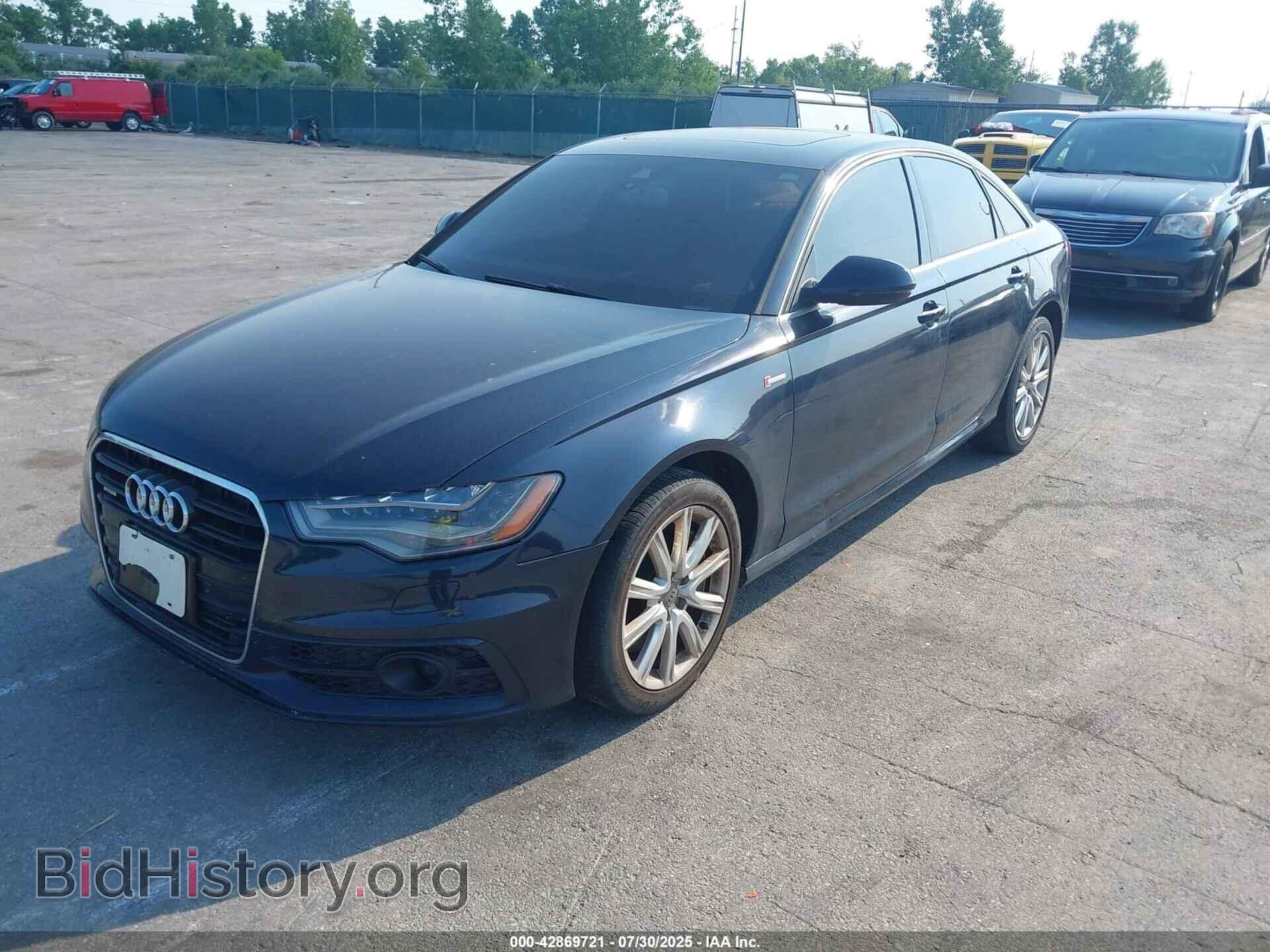 2012 AUDI A6 - VIN: WAUJGAFC8CN094995 - Фото 2