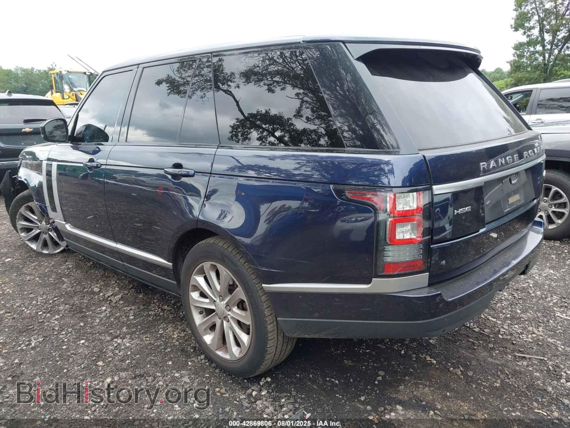 2014 LAND ROVER RANGE ROVER - VIN: SALGS2WF3EA191441 - Фото 3