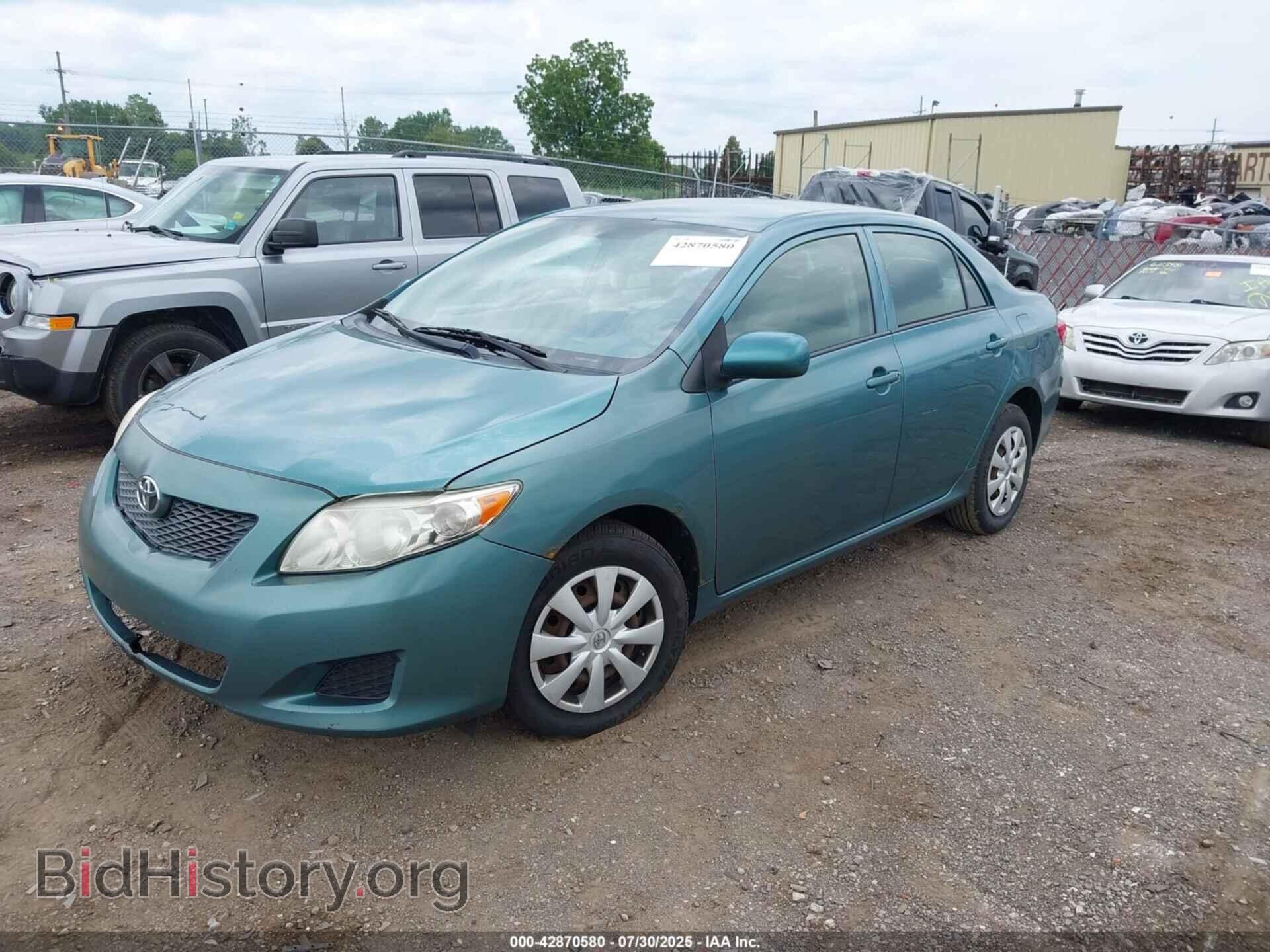 2009 TOYOTA COROLLA - VIN: 2T1BU40E59C141763 - Фото 2