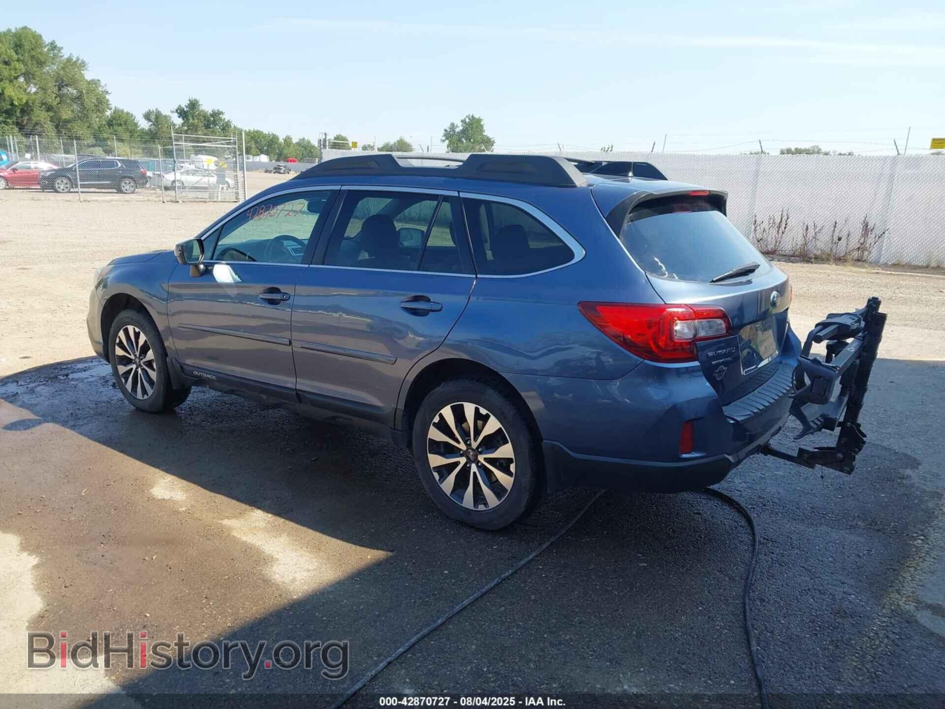 2016 SUBARU OUTBACK - VIN: 4S4BSBNC3G3304400 - Фото 3