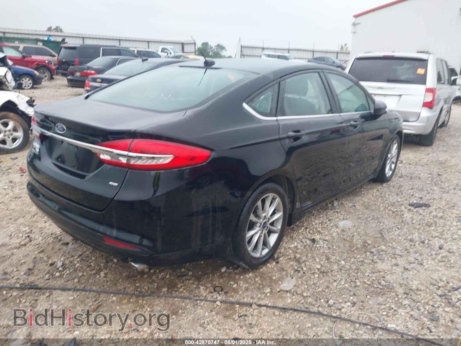 2017 FORD FUSION - VIN: 3FA6P0H76HR125884 - Фото 4