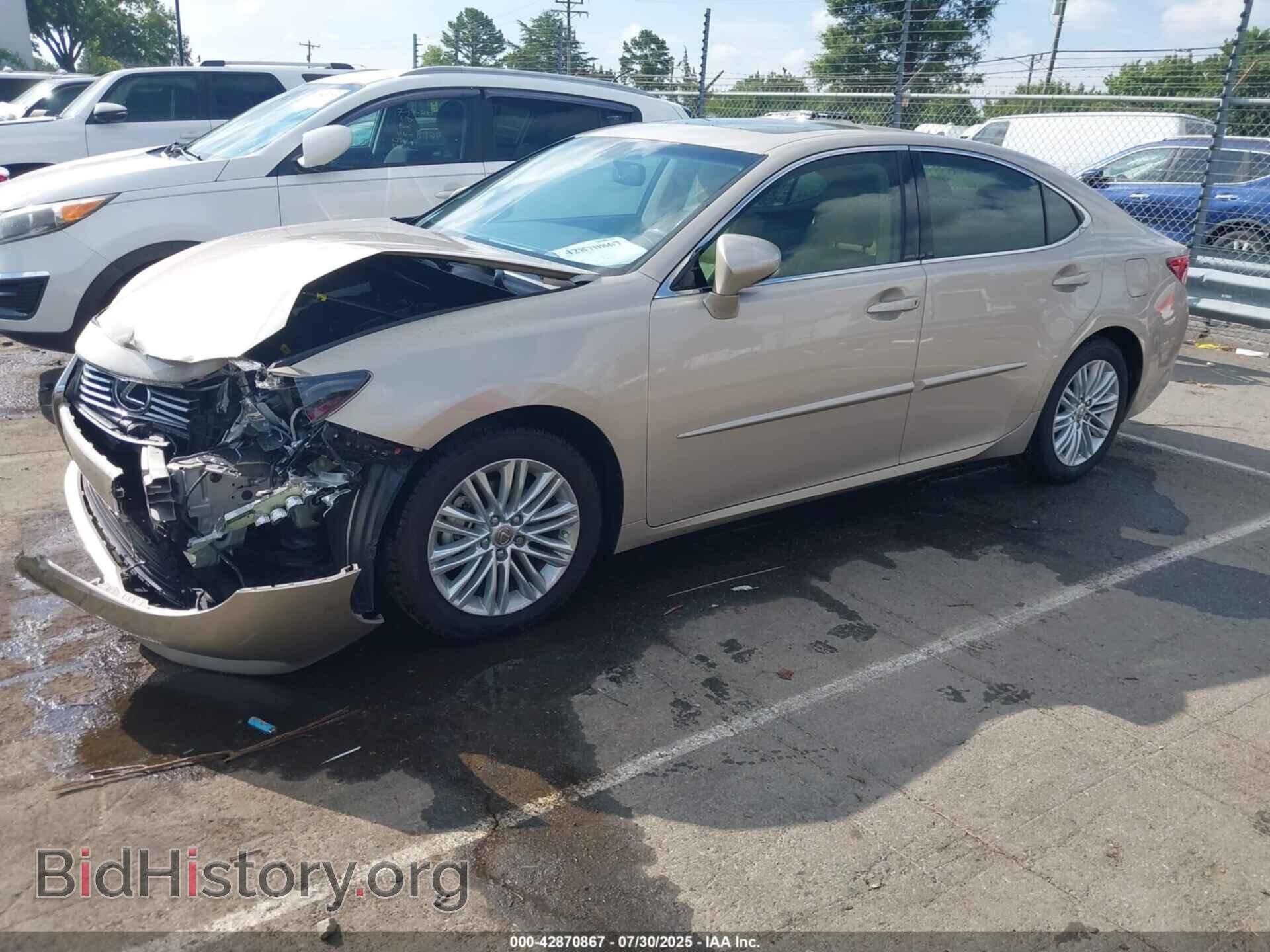 2014 LEXUS ES 350 - VIN: JTHBK1GG2E2132781 - Фото 2