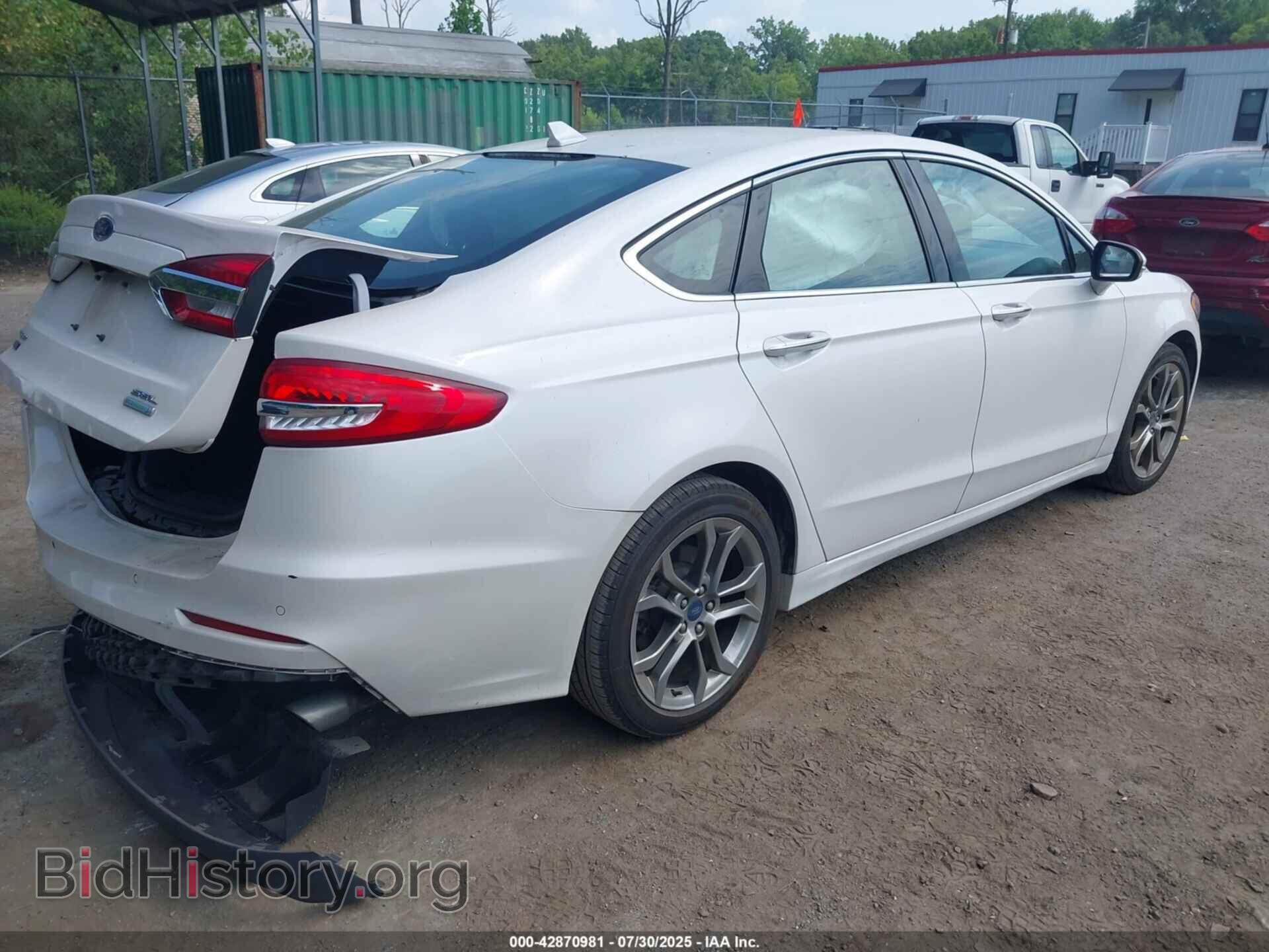 2019 FORD FUSION - VIN: 3FA6P0CD9KR285889 - Фото 4