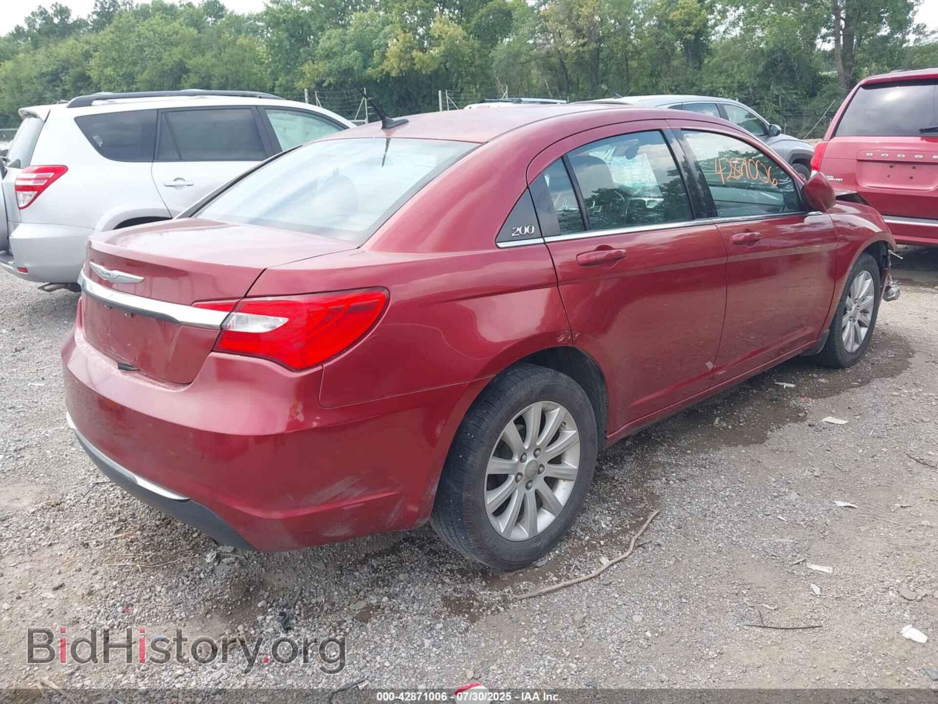 2012 CHRYSLER 200 - VIN: 1C3CCBBB5CN180747 - Фото 4