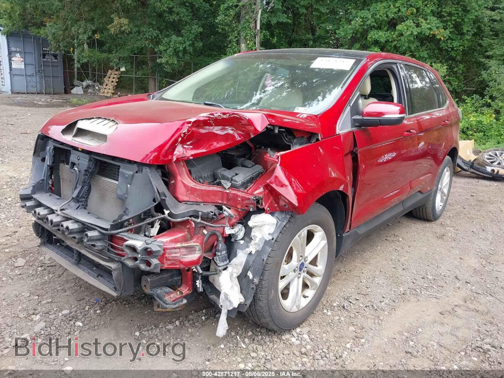 2016 FORD EDGE - VIN: 2FMPK4J84GBC39575 - Фото 2