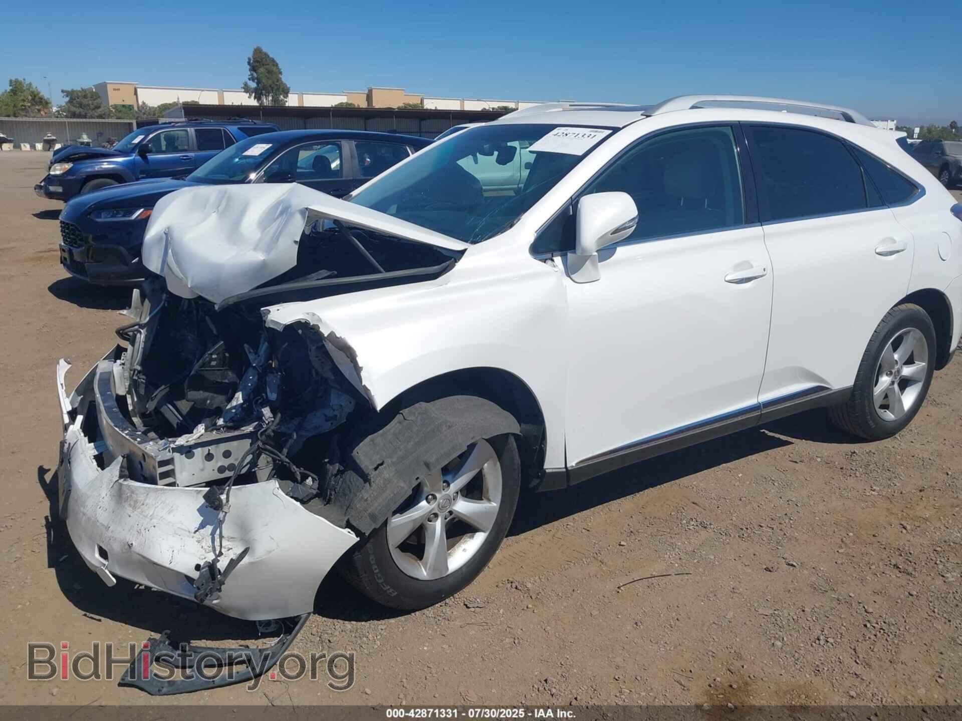 2012 LEXUS RX 350 - VIN: 2T2BK1BA0CC141462 - Photo 2
