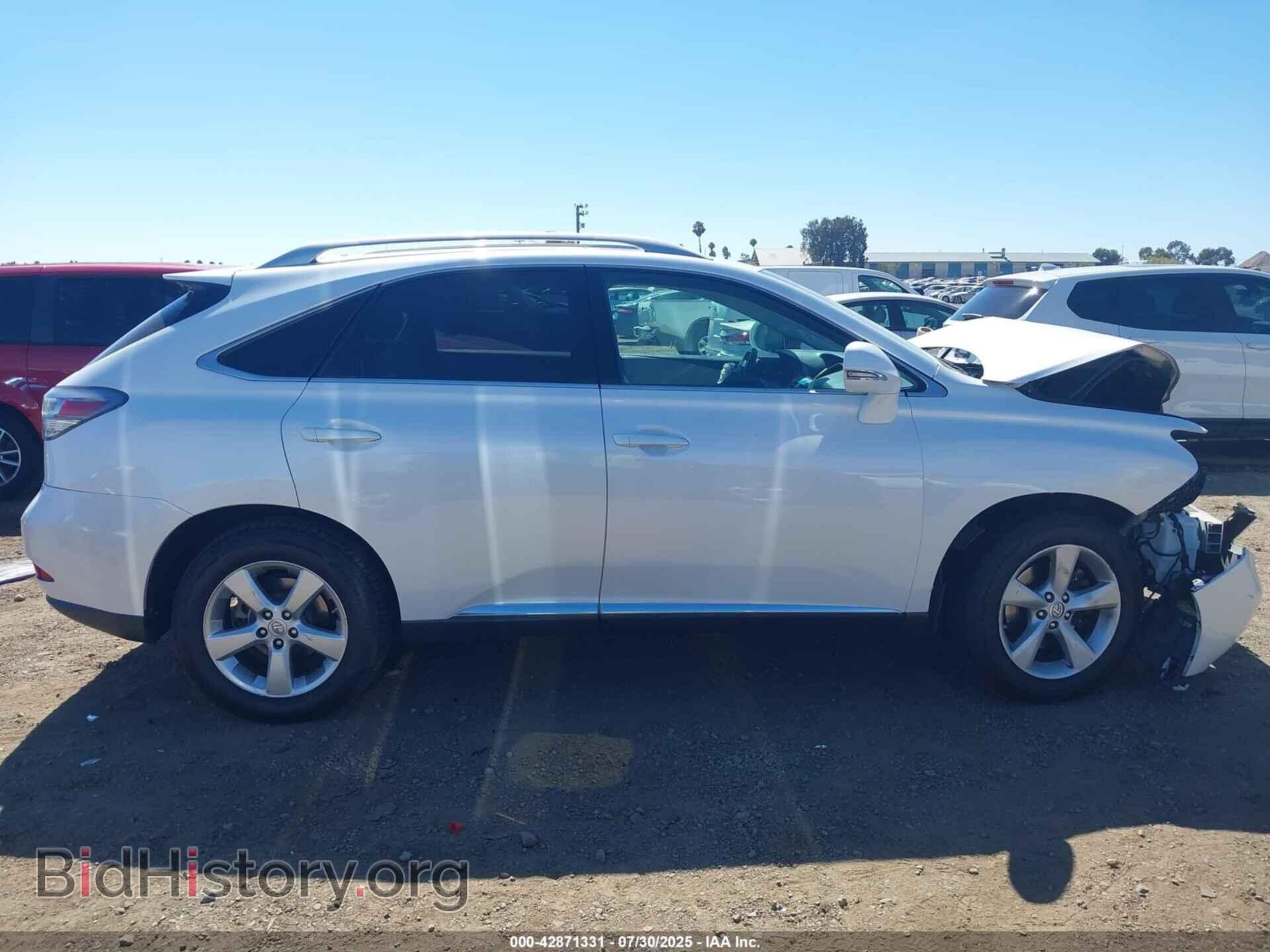 2012 LEXUS RX 350 - VIN: 2T2BK1BA0CC141462 - Photo 13