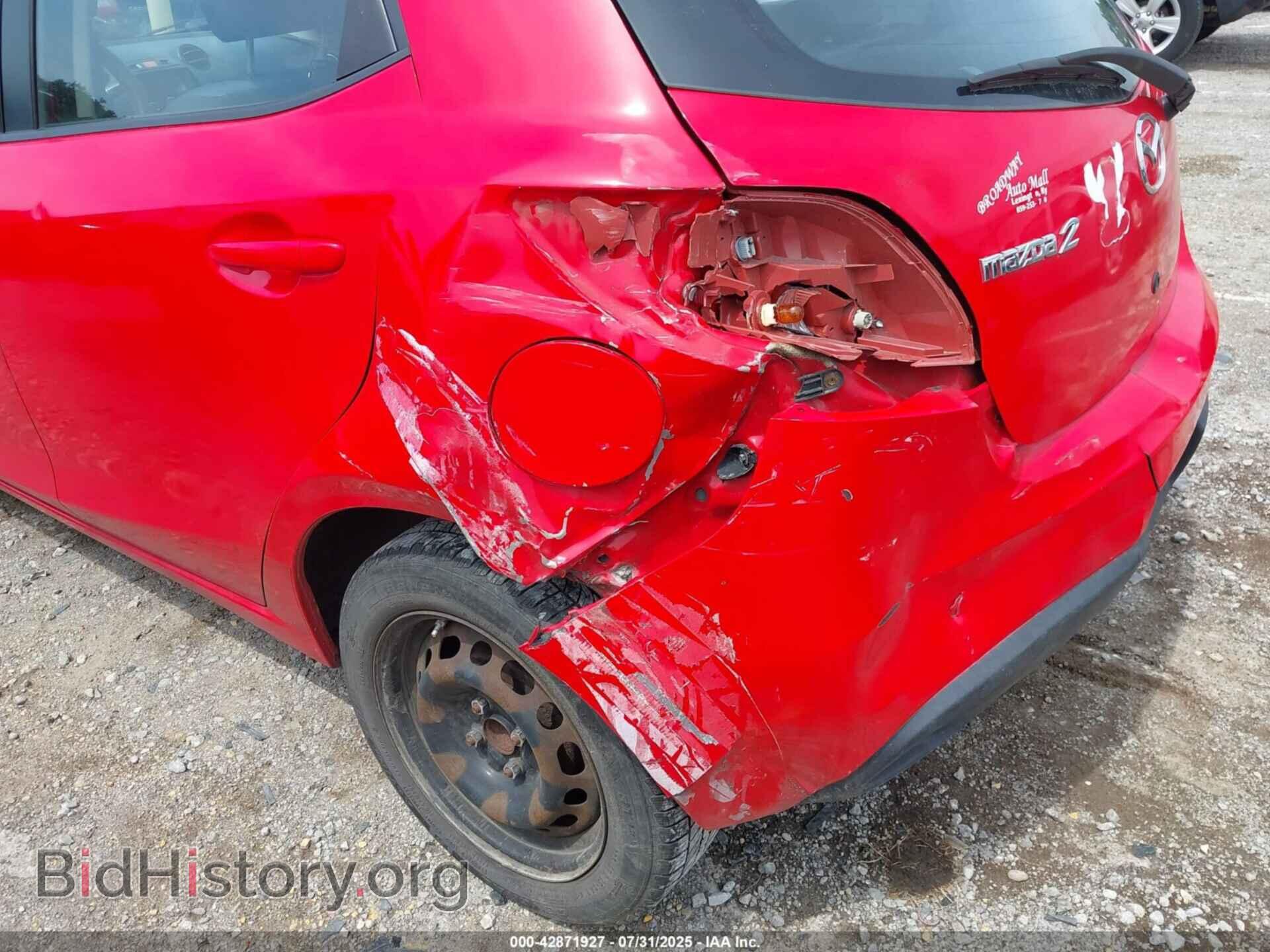2012 MAZDA MAZDA2 - VIN: JM1DE1KY8C0137140 - Фото 6