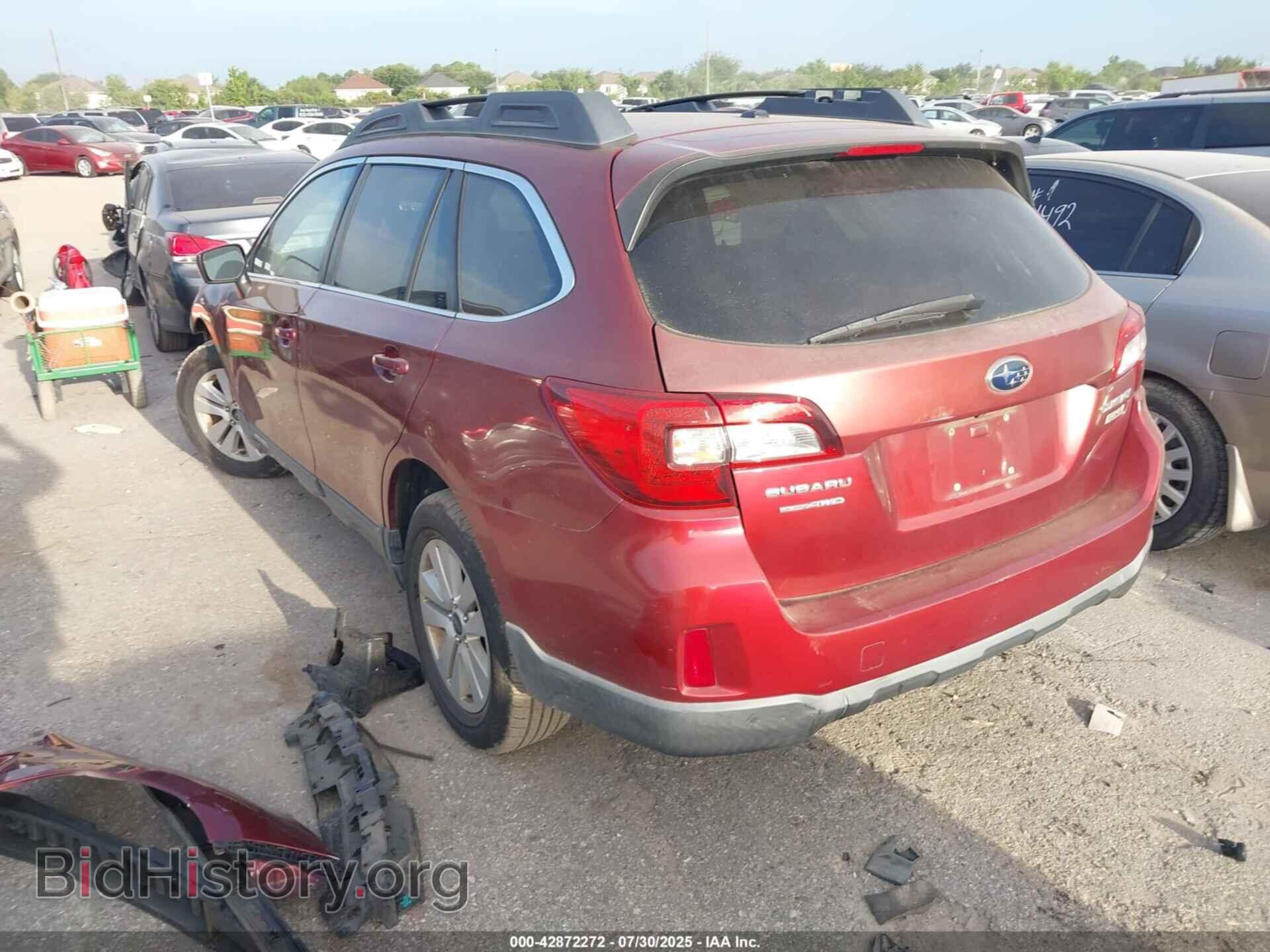 2015 SUBARU OUTBACK - VIN: 4S4BSACC5F3317922 - Фото 3