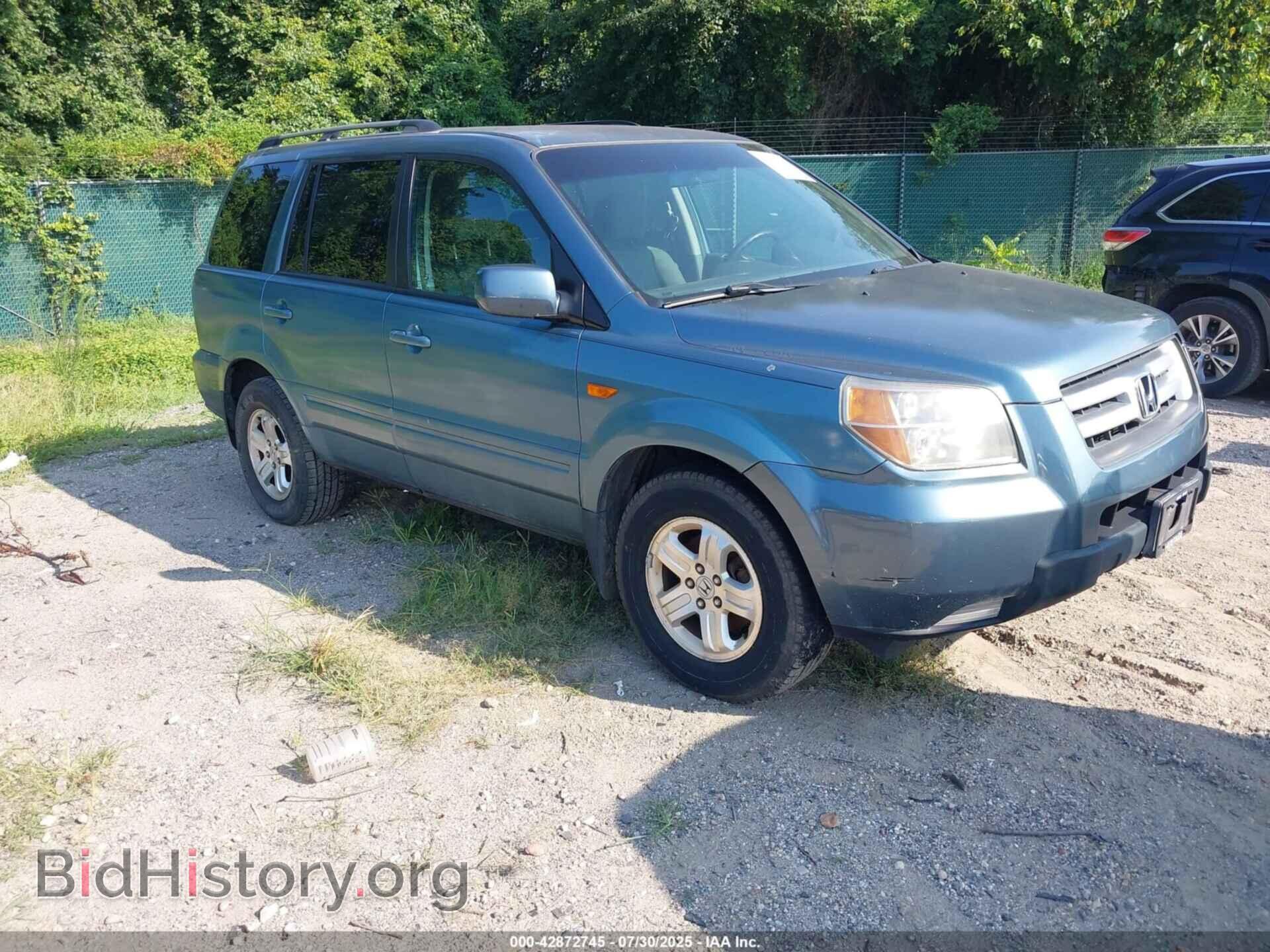 Фотография 5FNYF28218B007748 - HONDA PILOT 2008