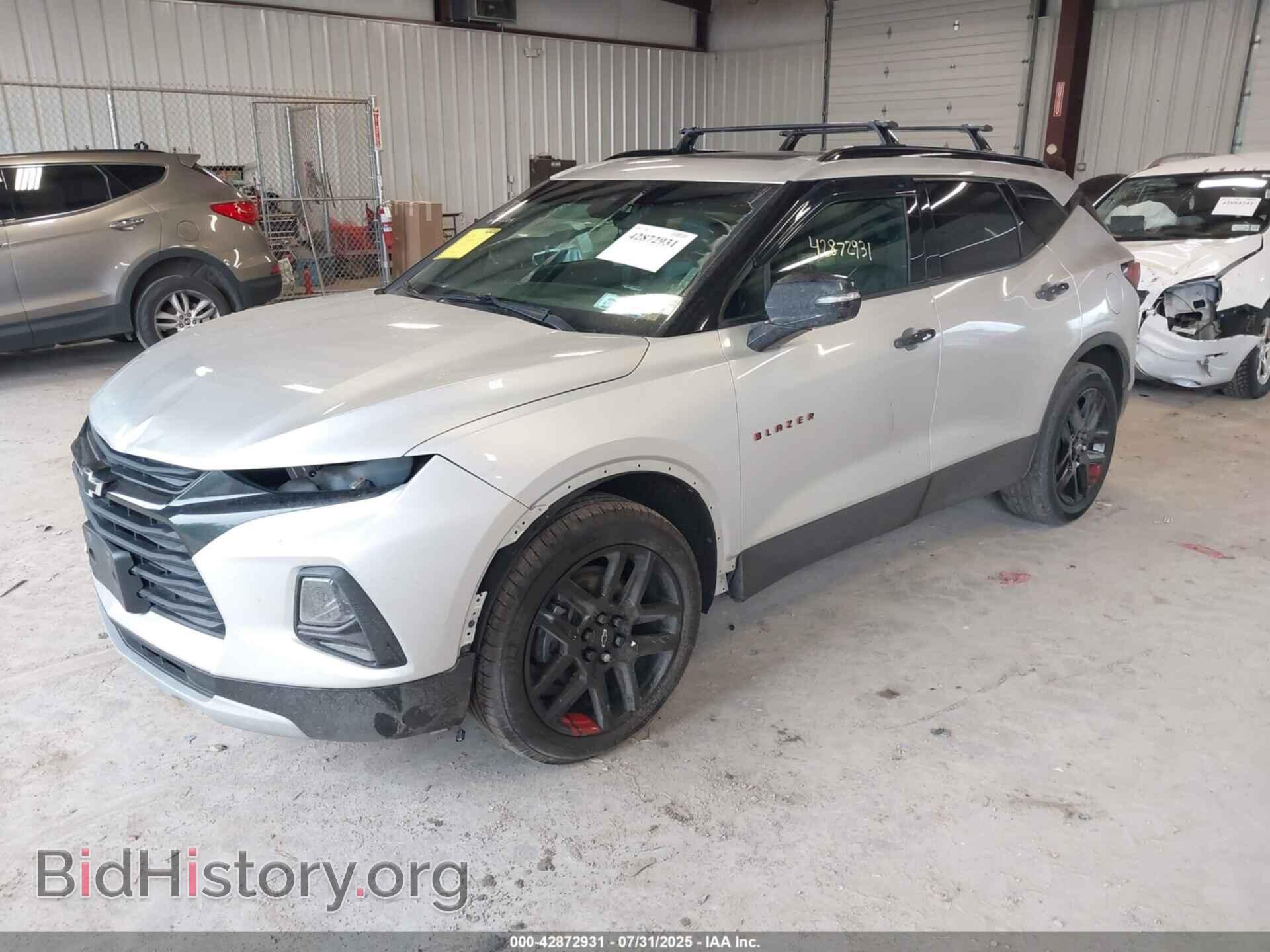 2020 CHEVROLET BLAZER - VIN: 3GNKBJRSXLS706474 - Фото 2
